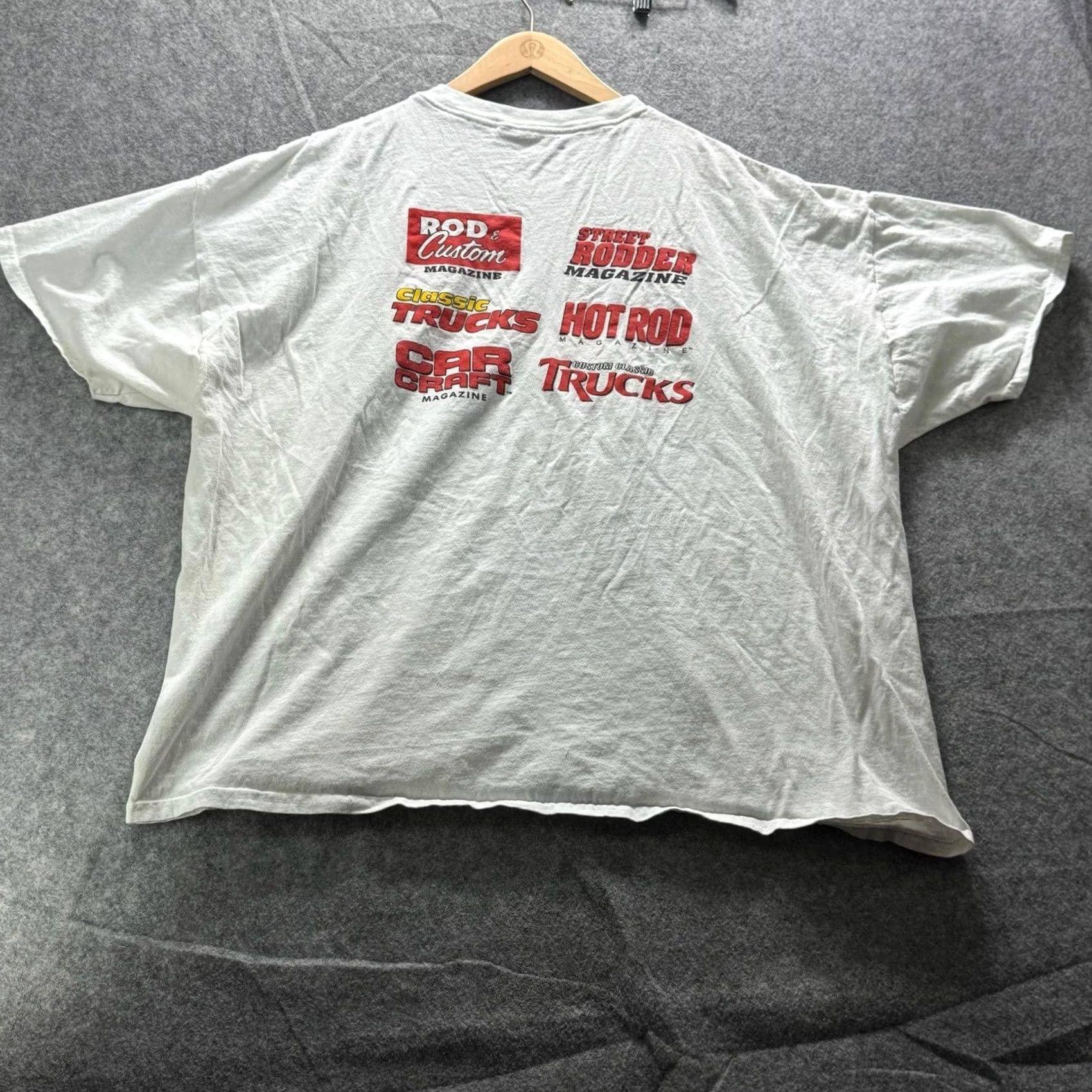 Jerzees VINTAGE Jerzees Shirt Mens 3XL White Blue Moon Drive-In Cars Graphic Tee Heavyweight Crew Neck Short Sleeve Size US XXL / EU 58 / 5 - 6 Thumbnail