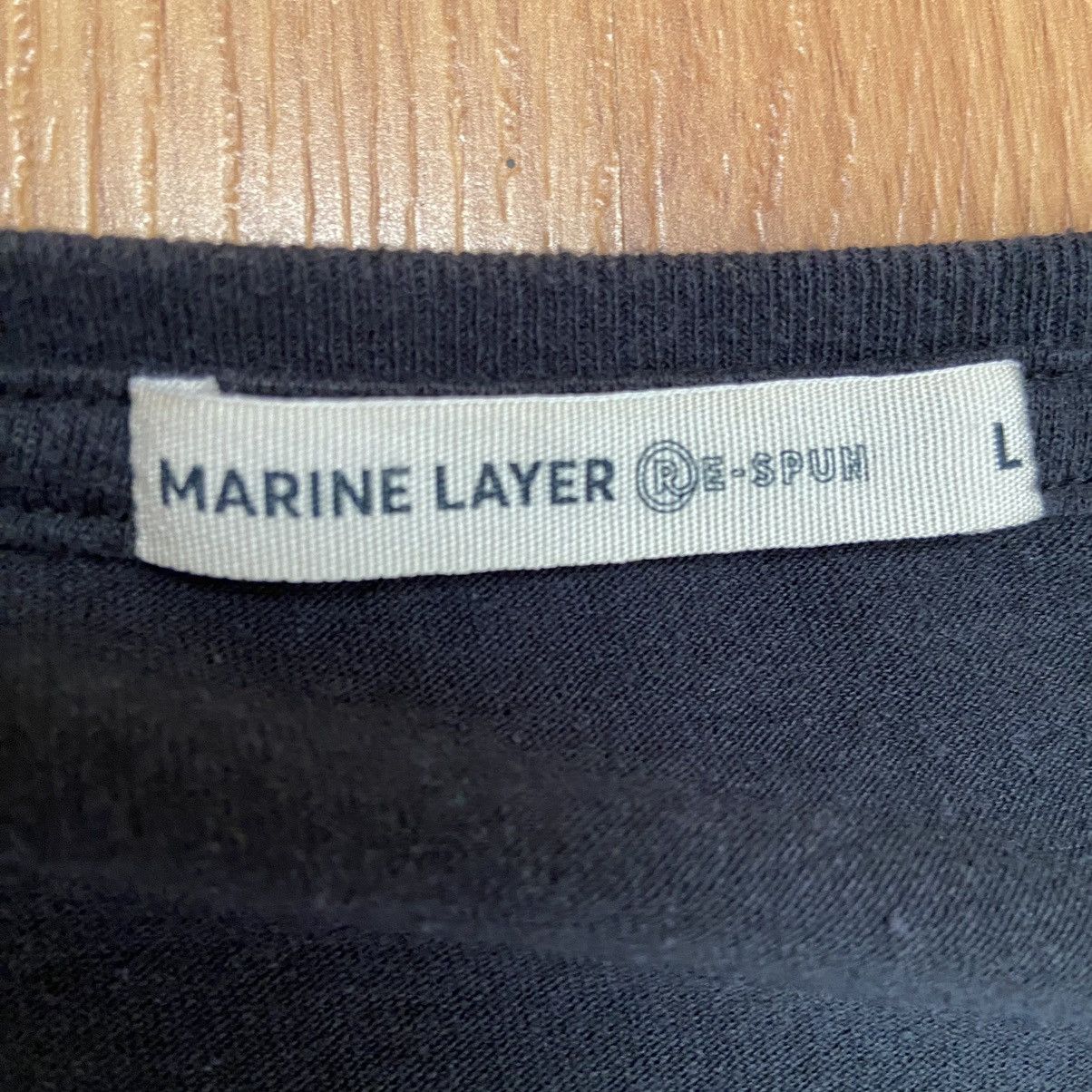 Marine Layer Marine Layer Men’s Good Vibes Logo T-Shirt Size Large Size US L / EU 52-54 / 3 - 8 Thumbnail
