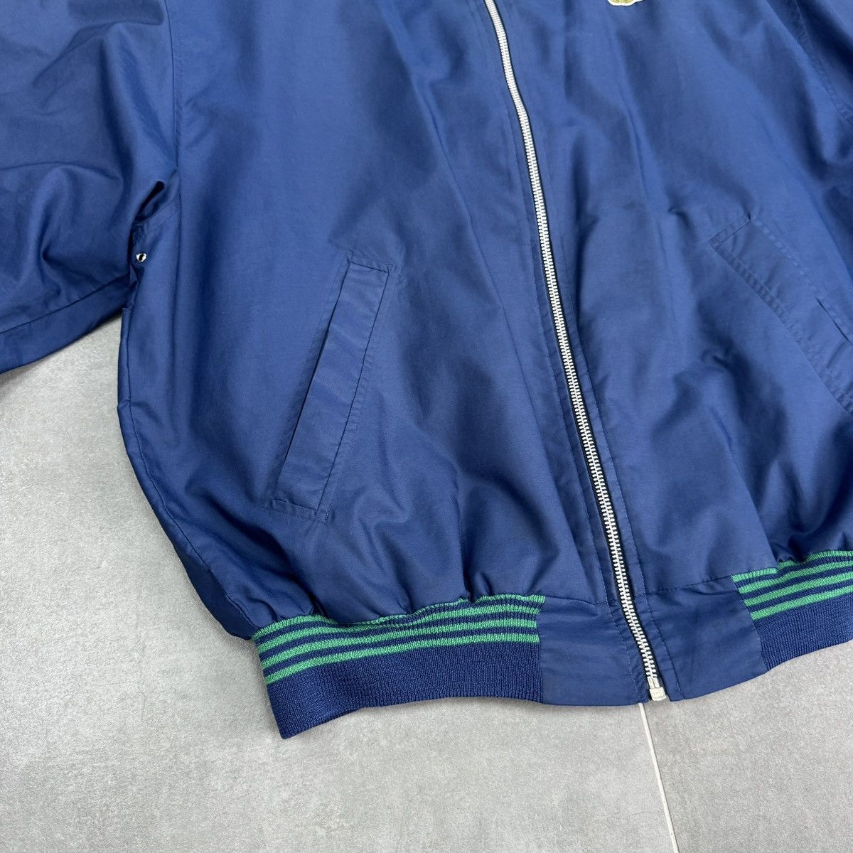 Lacoste Vintage Lacoste Chemise Bomber Jacket Blue Men Size 6 /L/XL Size US L / EU 52-54 / 3 - 5 Thumbnail
