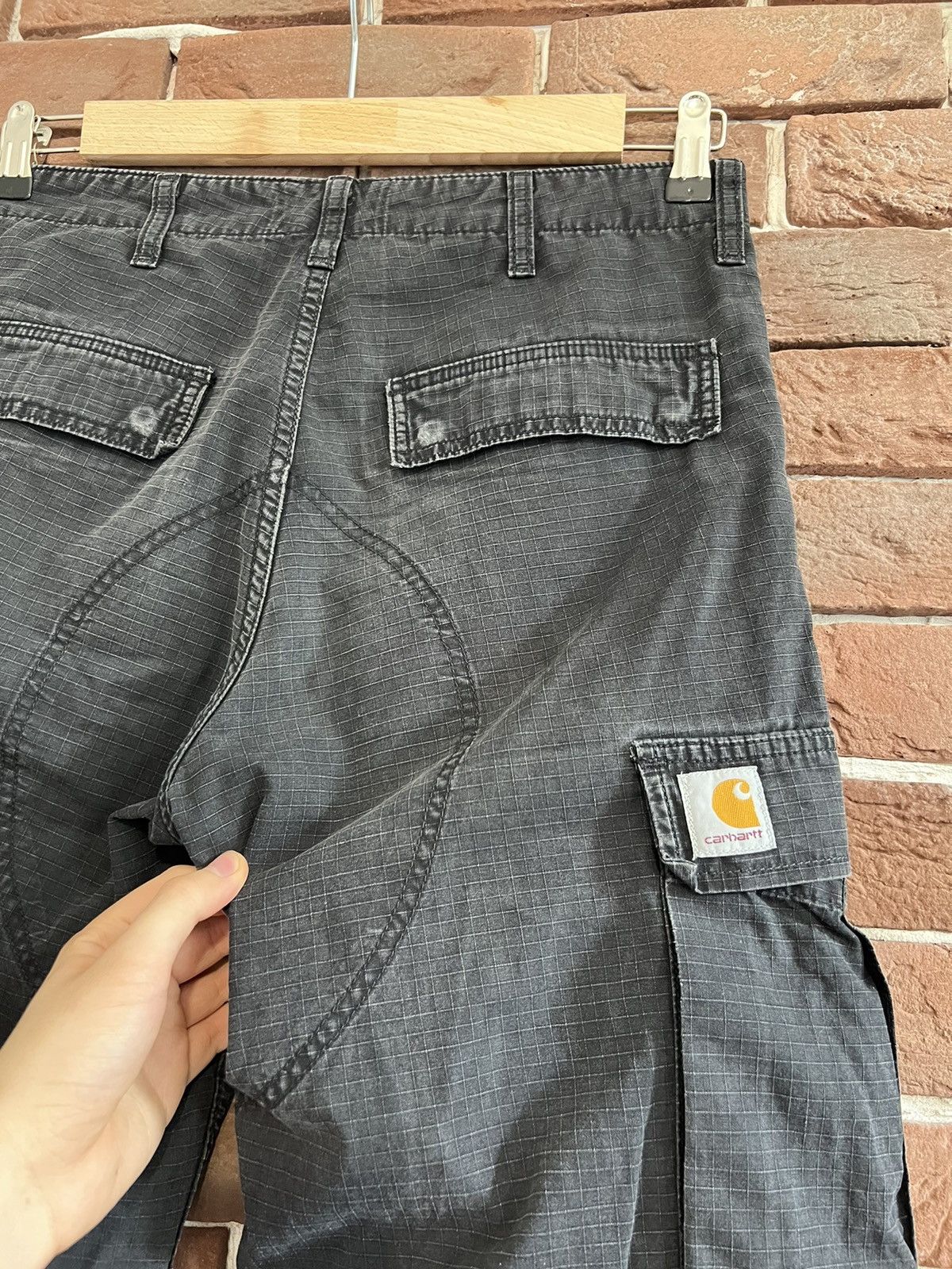 Carhartt Vintage 00s Carhartt Work Cargo Pants Hype Streetwear 29x32 Size US 32 / EU 48 - 3 Thumbnail