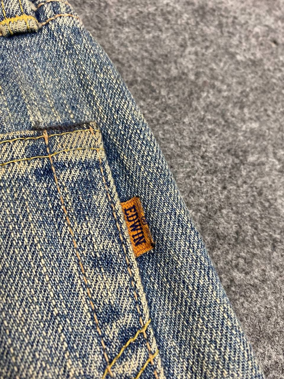 Edwin vintage edwin 505zx selvedge denim nice design Size US 30 / EU 46 - 4 Thumbnail