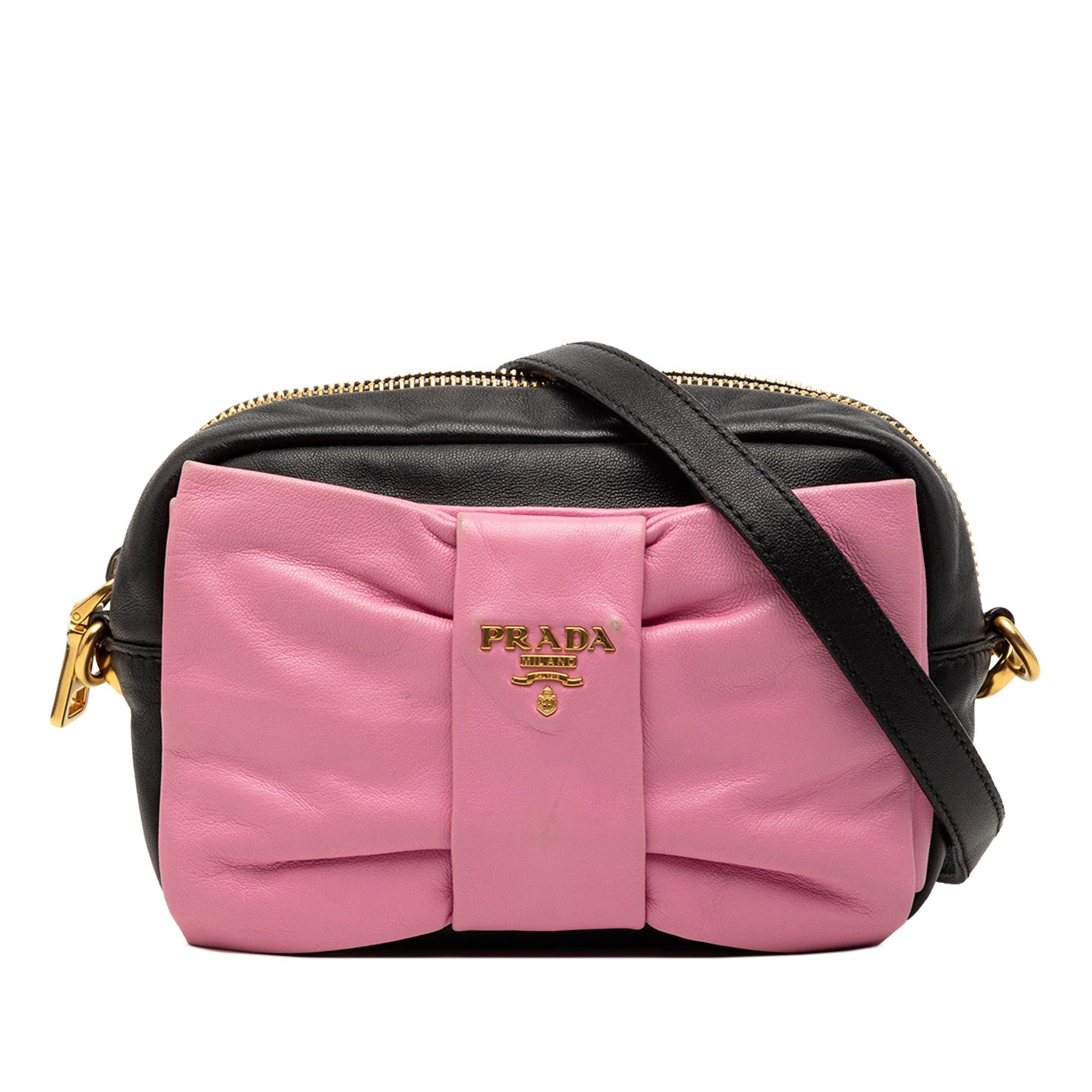 Prada Nappa Fiocco Bow Crossbody Size ONE SIZE - 1 Thumbnail