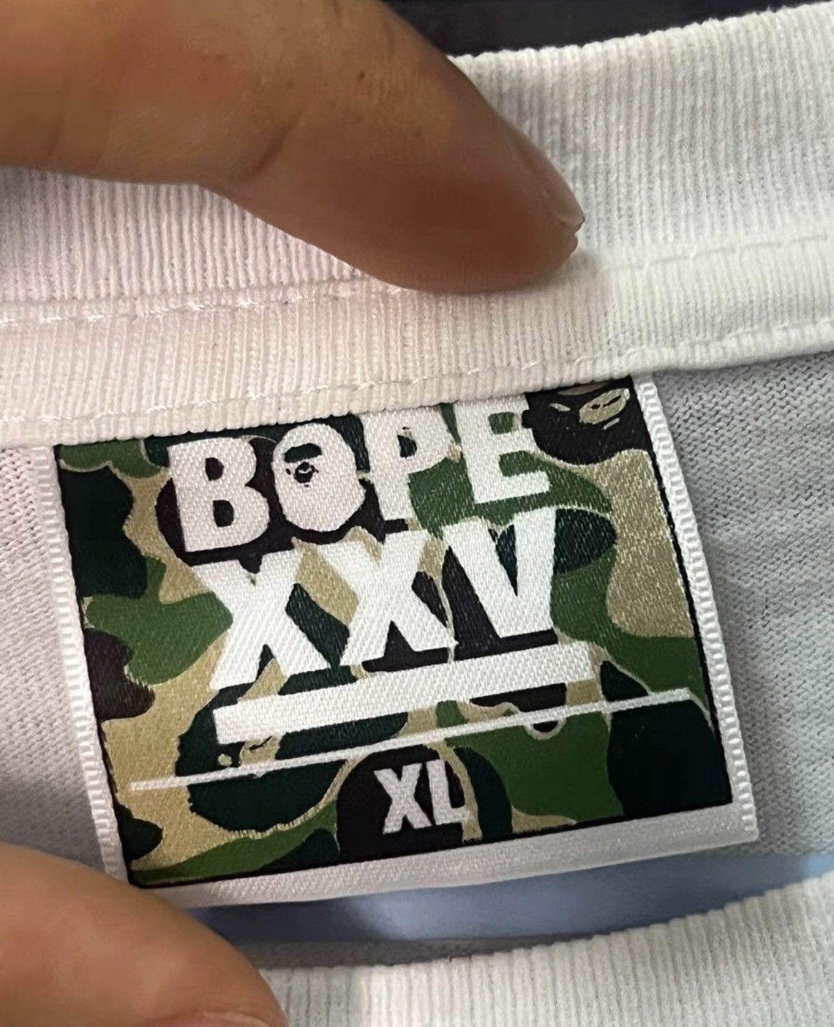 Bape BAPE OG Nigo Era, White Short Sleeve Size US XL / EU 56 / 4 - 2 Thumbnail