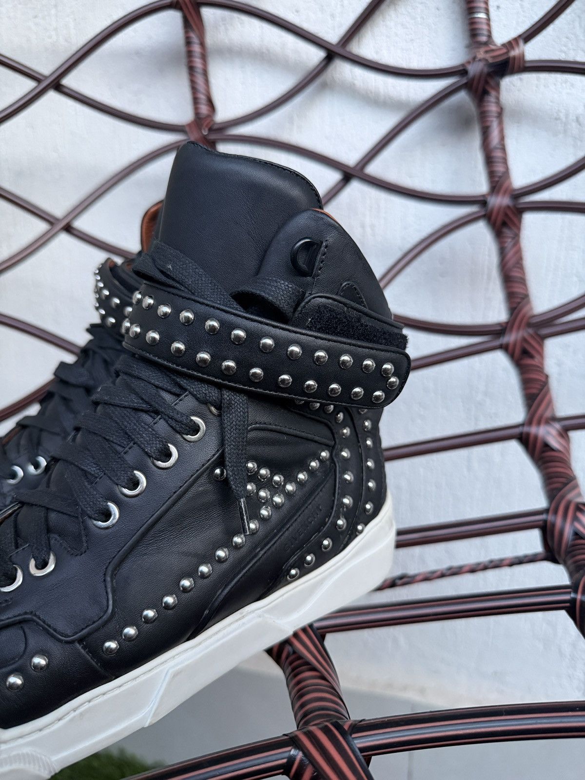 Givenchy 🎸studded tyson by Riccardo tisci Size US 5 / EU 37 - 7 Thumbnail