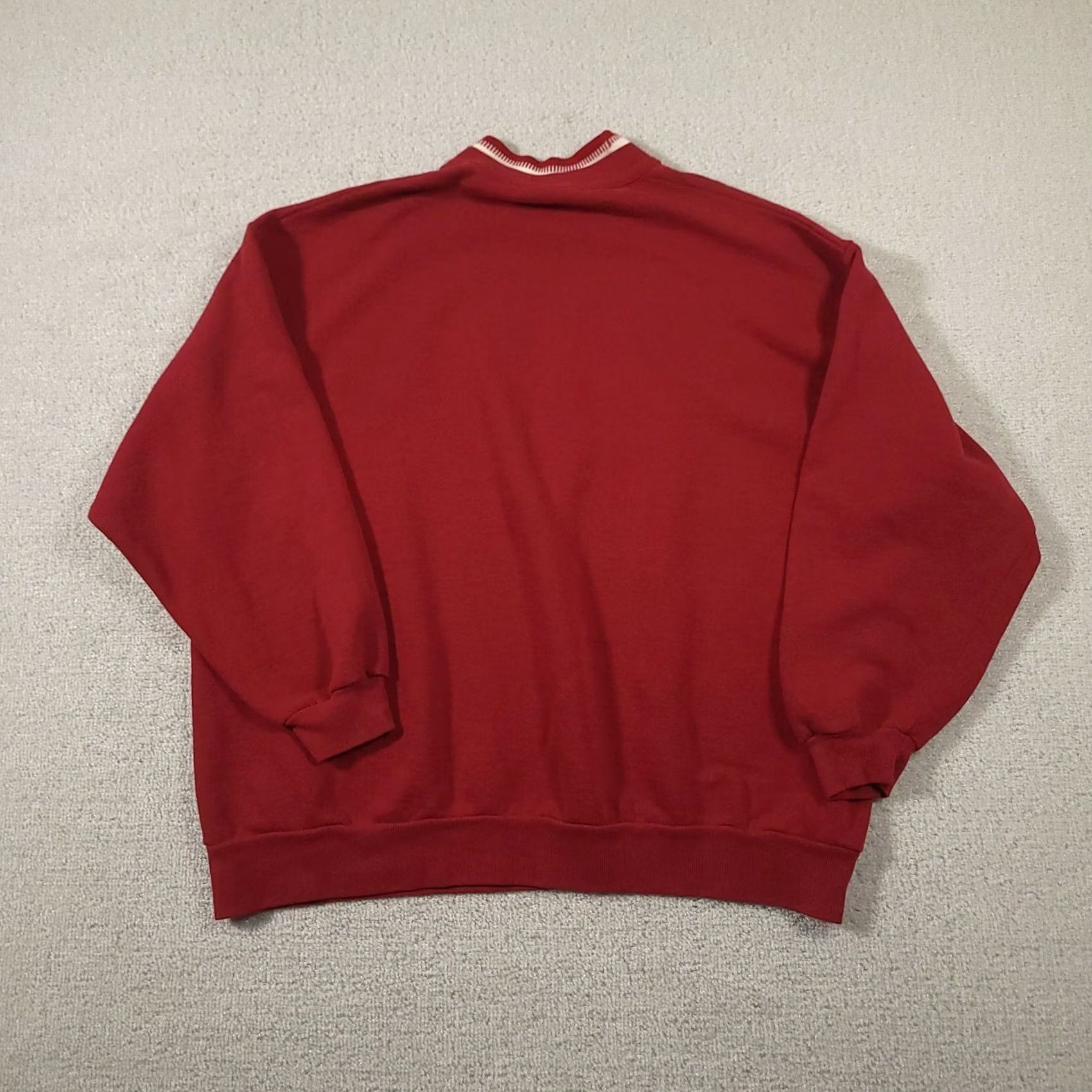 Vintage VINTAGE Morning Sun Sweatshirt Women 2XL Red Puppies Dogs Made In USA Ladies Pullover Crew Neck Knit Cotton Blend Silhouette Regular Size XXL / US 16-18 / IT 52-54 - 7 Thumbnail
