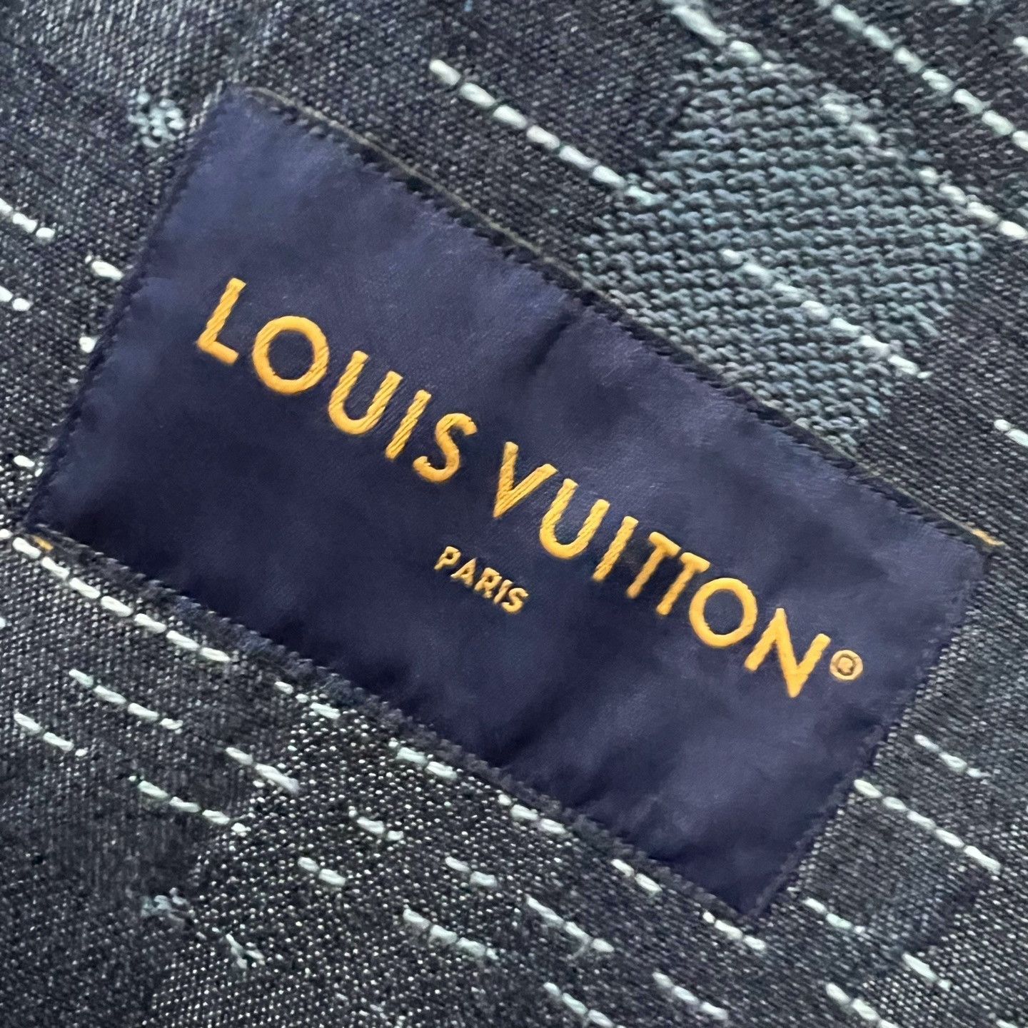 Louis Vuitton Louis Vuitton x Nigo Checkerboard Denim Jacket Size US M / EU 48-50 / 2 - 4 Thumbnail