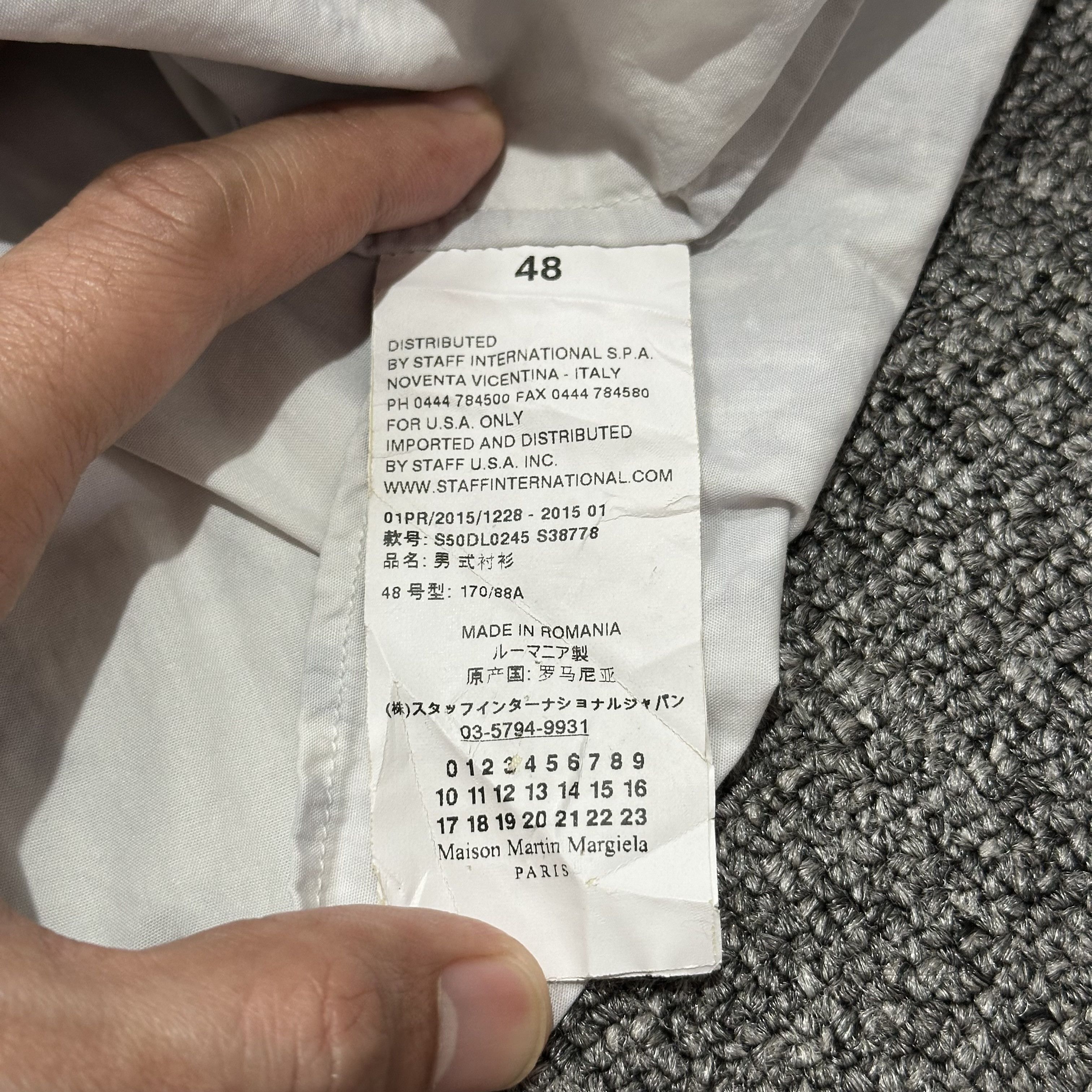 Maison Margiela Maison Margiela Tie Dye Button Ups Size US M / EU 48-50 / 2 - 6 Thumbnail