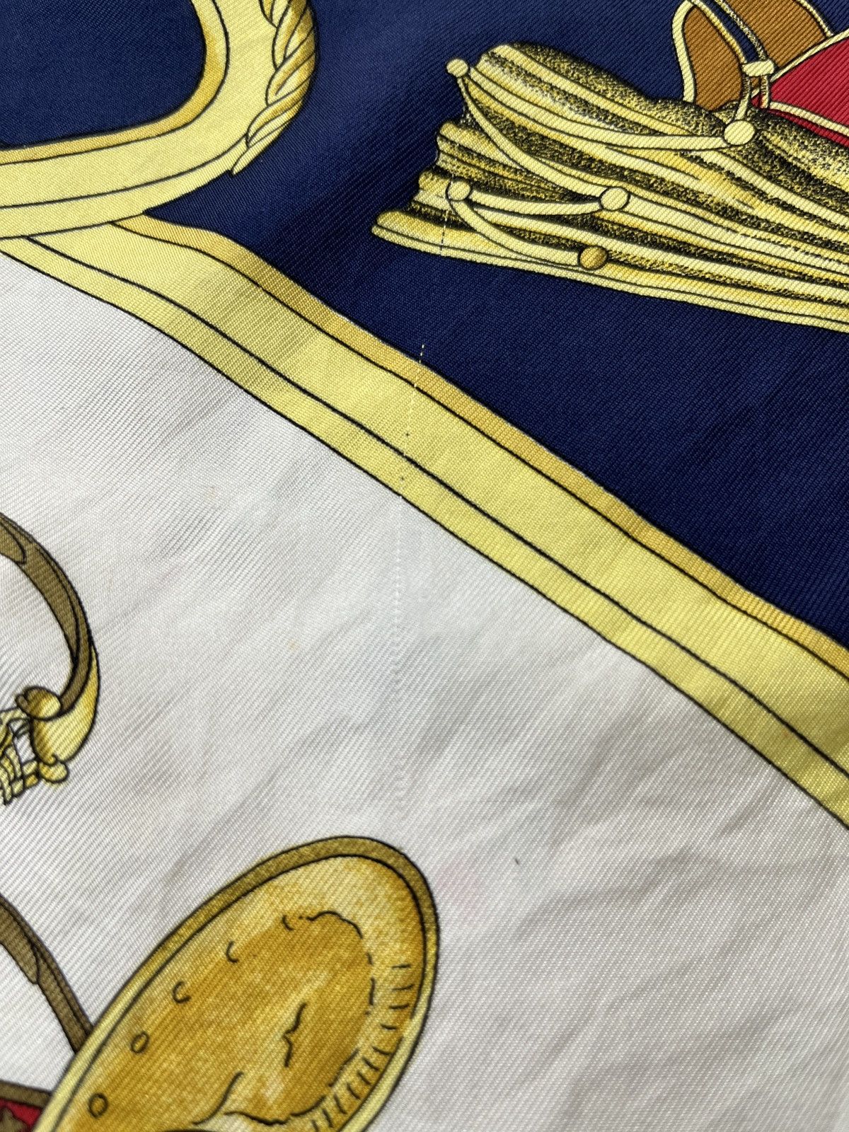 Hermes 🔥🔥🔥AUTHENTIC VINTAGE HERMES SPRINGS SILK SCARF Size ONE SIZE - 19 Thumbnail