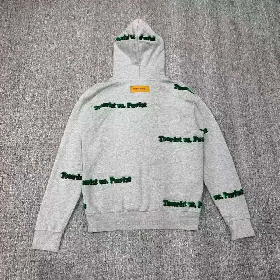 Louis Vuitton gray logo hooded sweatshirt size S. Size US S / EU 44-46 / 1 - 2 Thumbnail