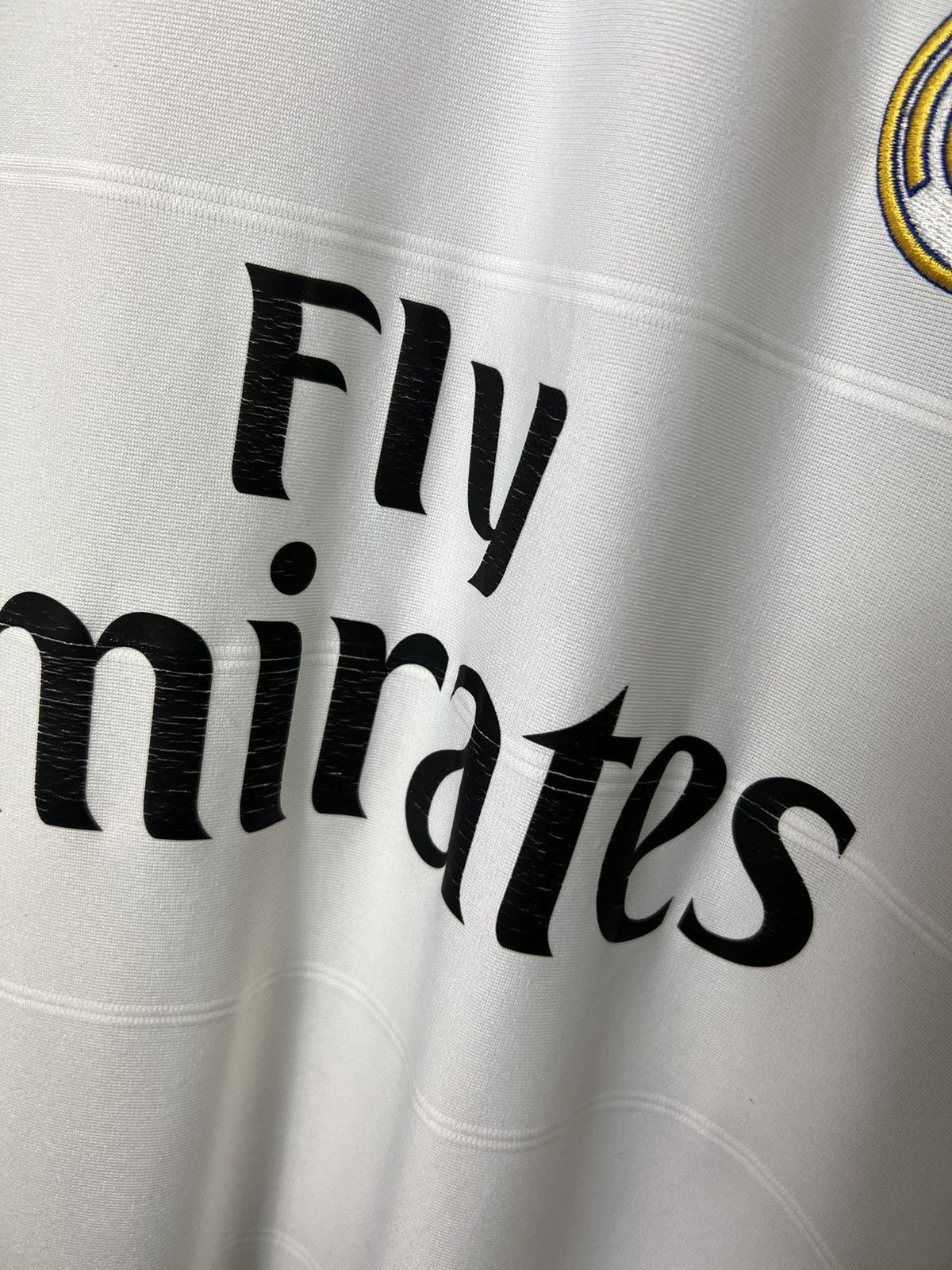 Adidas #9 BENZEMA Real Madrid 2013/14 Adidas Home Jersey Size US XL / EU 56 / 4 - 10 Thumbnail