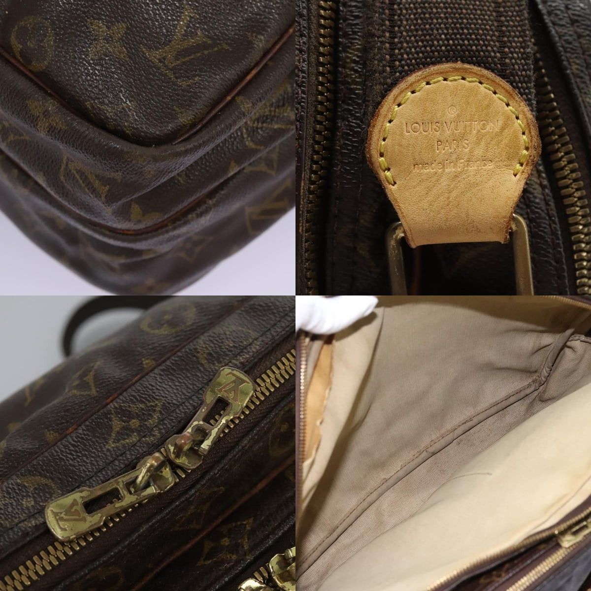 Louis Vuitton LOUIS VUITTON Monogram Reporter GM Shoulder Bag M45252 Size ONE SIZE - 12 Thumbnail