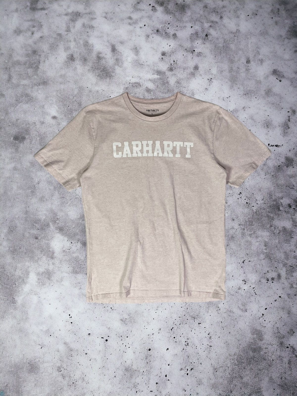 Carhartt × Vintage Vintage Carhartt Y2K Collage Spell Out T Shirt Size US L / EU 52-54 / 3 - 1 Thumbnail