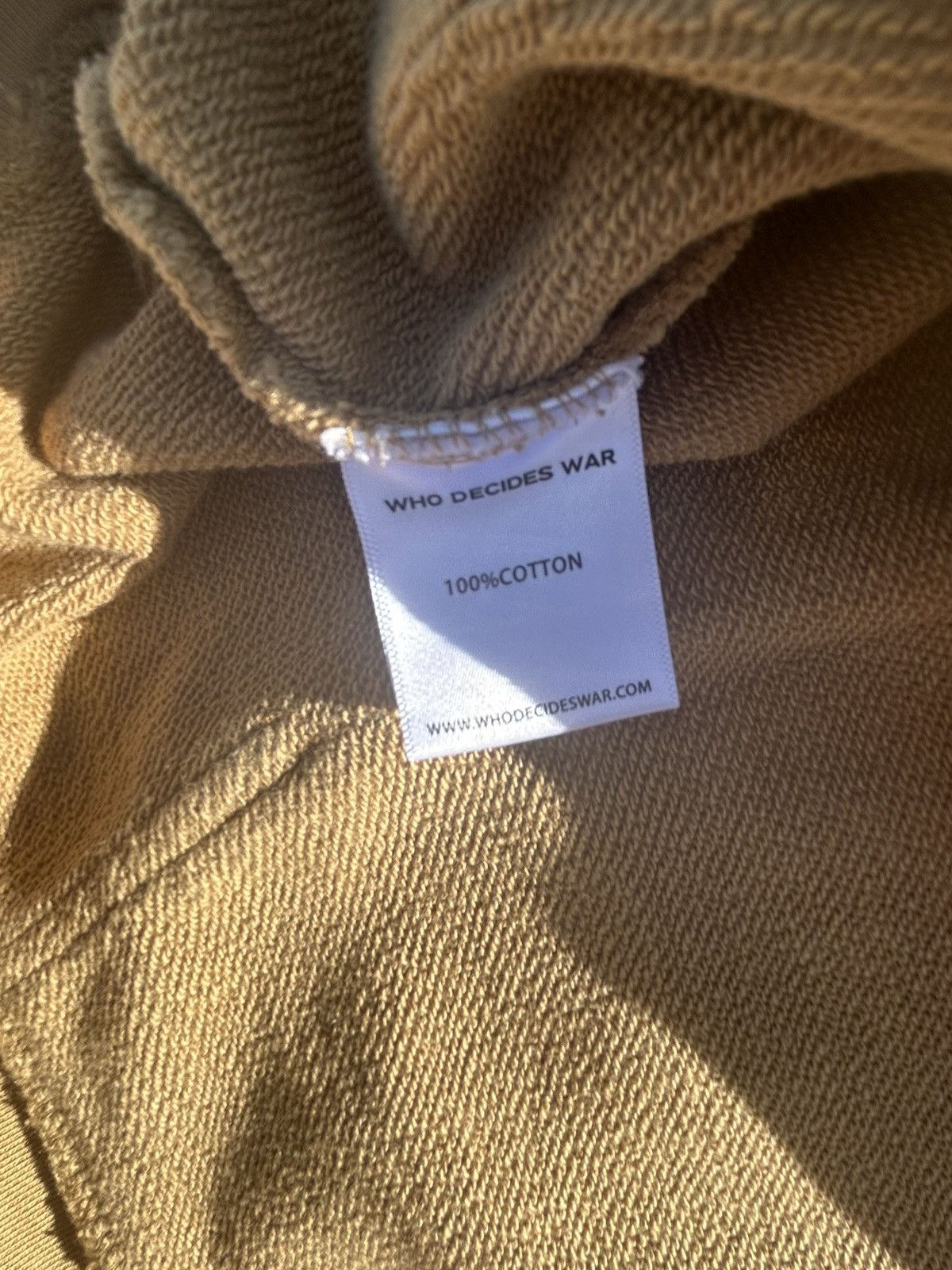 Who Decides War WHO DECIDES WAR TAN CHALICE HOOFIR Size US L / EU 52-54 / 3 - 3 Thumbnail