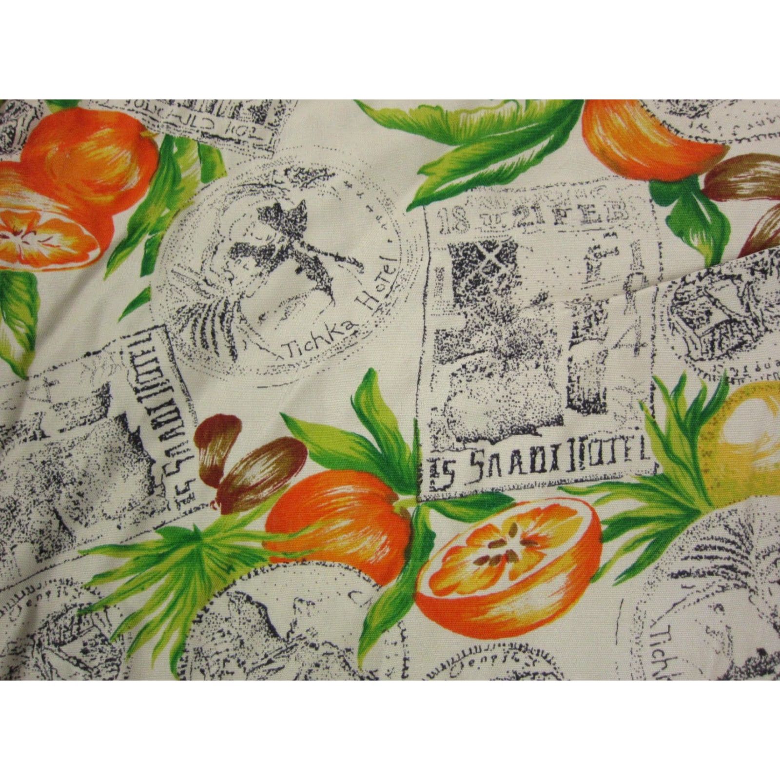 Nautica VINTAGE Nautica Shirt Adult Medium Cream Green 90s Hawaiian Lemons Camp Mens Size US M / EU 48-50 / 2 - 5 Thumbnail