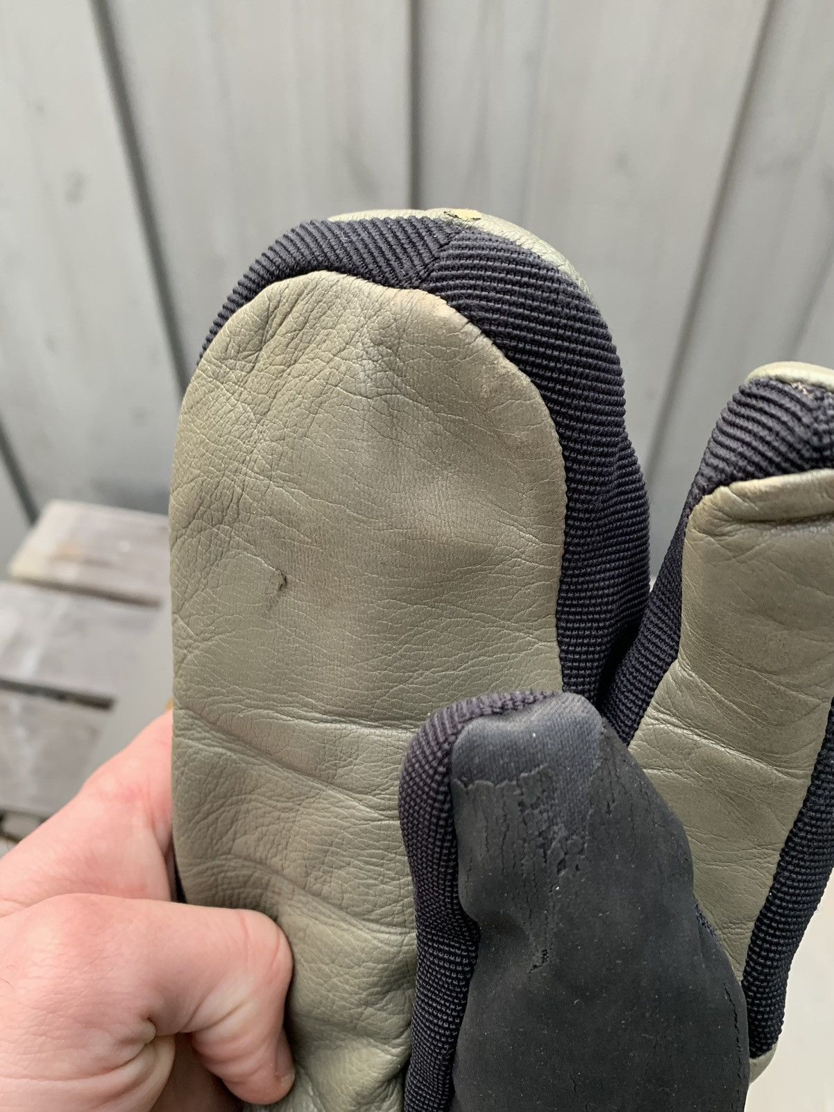 Oakley × Vintage Vintage Oakley Mittens Tabi Trigger Mitt Winter Software 90s Size ONE SIZE - 7 Thumbnail