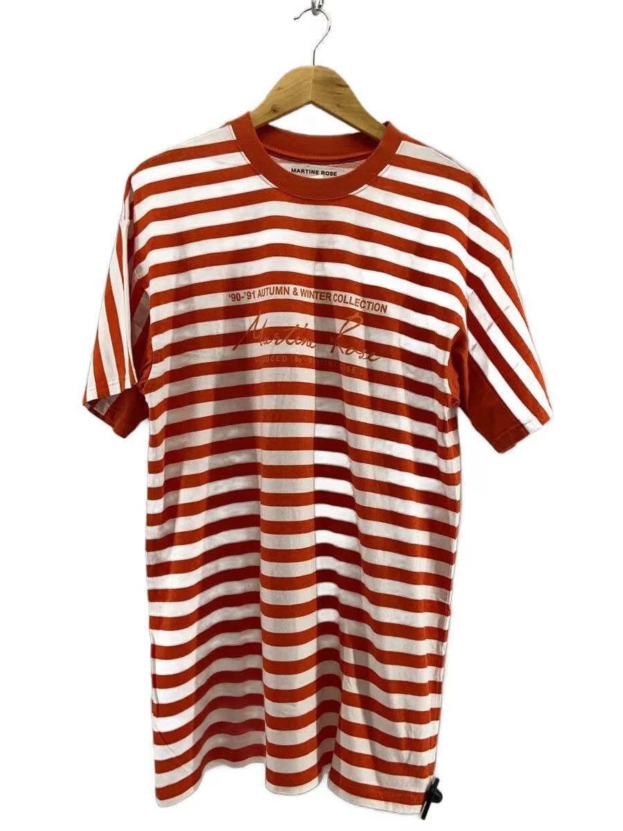 Martine Rose SS19 Striped Logo Tee Size US M / EU 48-50 / 2 - 1 Thumbnail