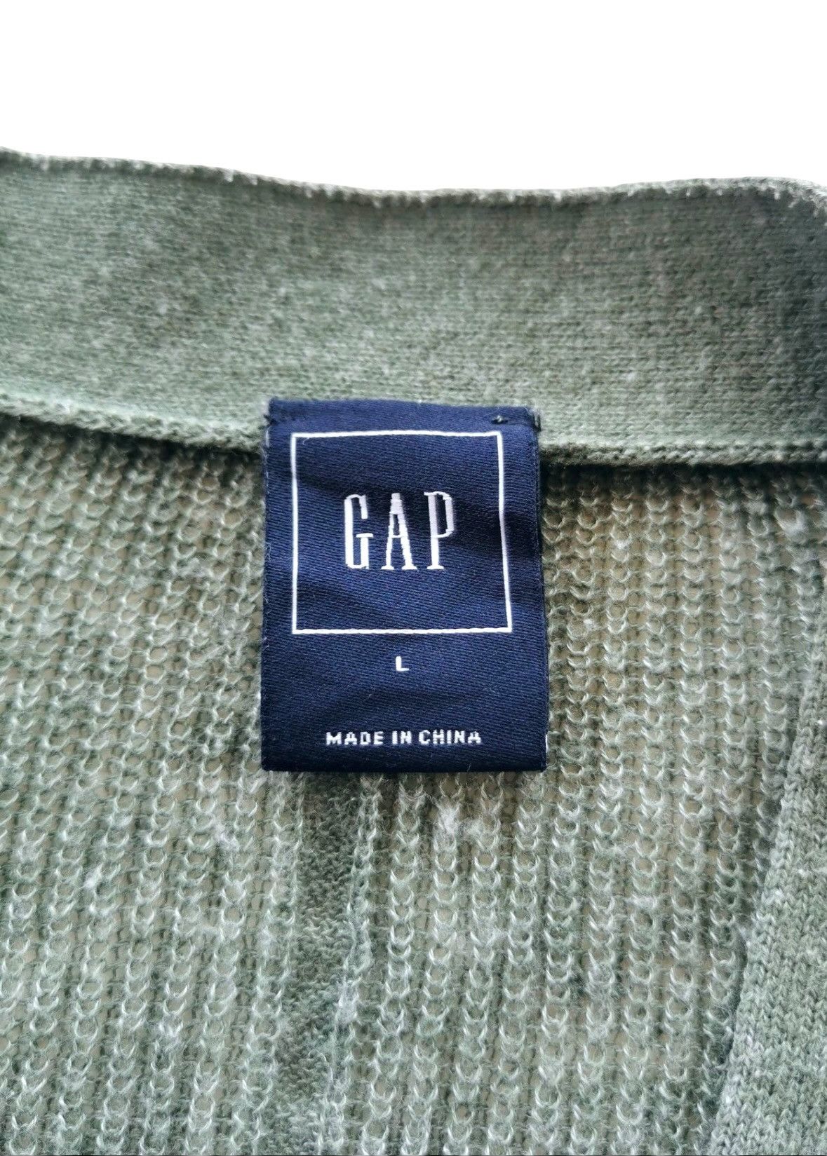 Gap Gap Cardigan Heavily Grunge Distressed Size US L / EU 52-54 / 3 - 8 Thumbnail