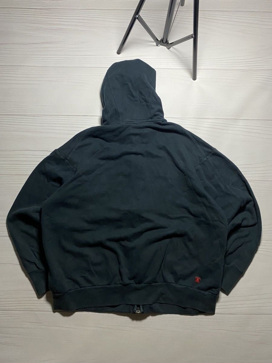 Nike × Vintage Vintage Nike Shox faded oversize box fit y2k zip hoode Size US XL / EU 56 / 4 - 2 Thumbnail