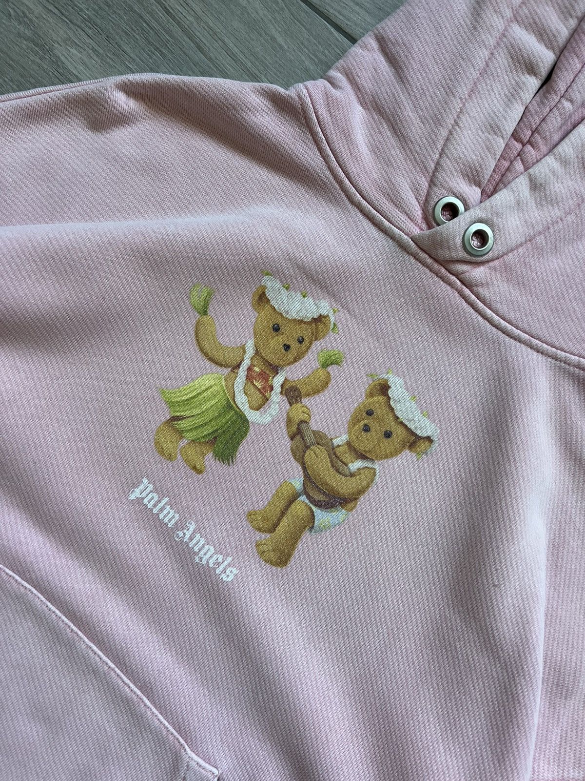 Palm Angels Palm Angels Pink Dancing Bears Logo Oversized Hoodie S Size Size US S / EU 44-46 / 1 - 8 Thumbnail