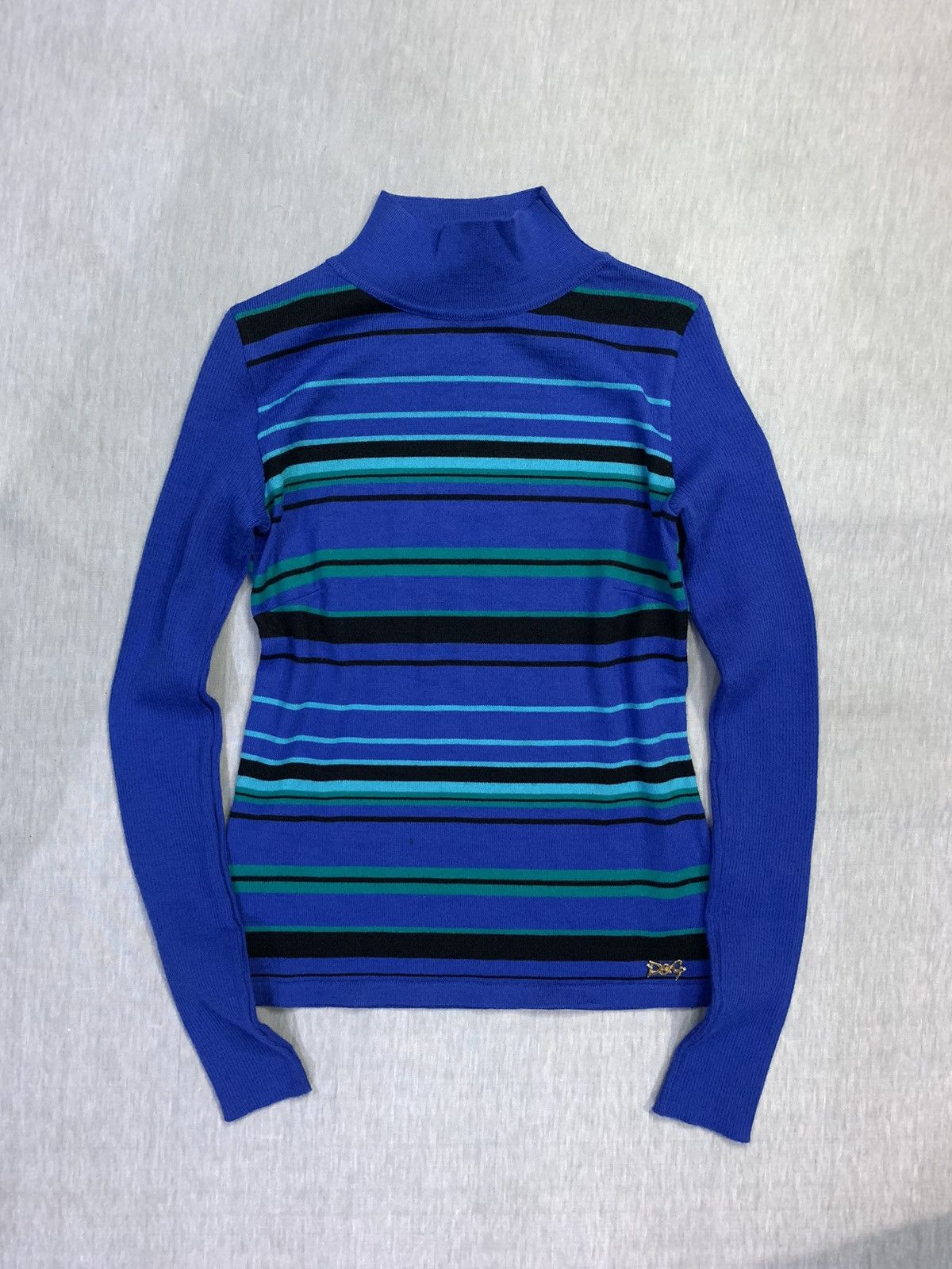 Dolce & Gabbana Dolce & Gabban Knit Longsleeve Shirt Size M / US 6-8 / IT 42-44 - 1 Thumbnail