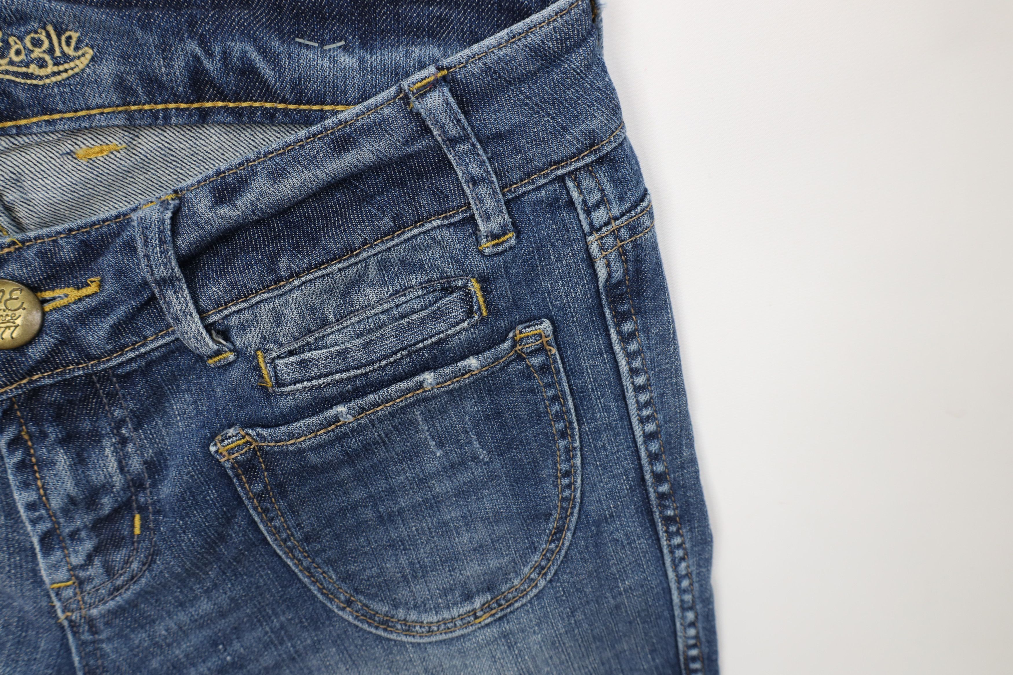 American Eagle Outfitters Vintage 90s Y2K American Eagle Outfitters Wide Leg Jeans Size 30" / US 8 / IT 44 - 7 Thumbnail