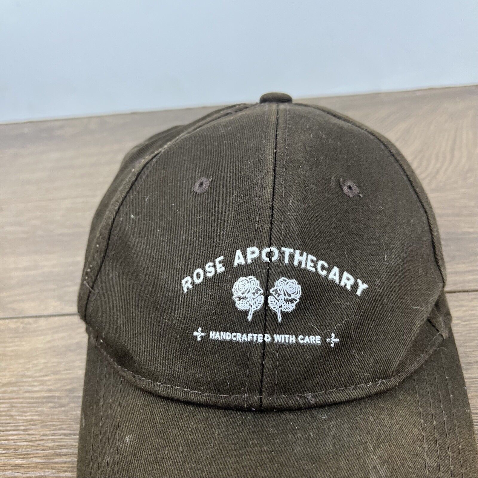 Other Rose Apothecary Hat Brown Cap Adjustable Brown Adult Size Ha Size ONE SIZE - 7 Thumbnail
