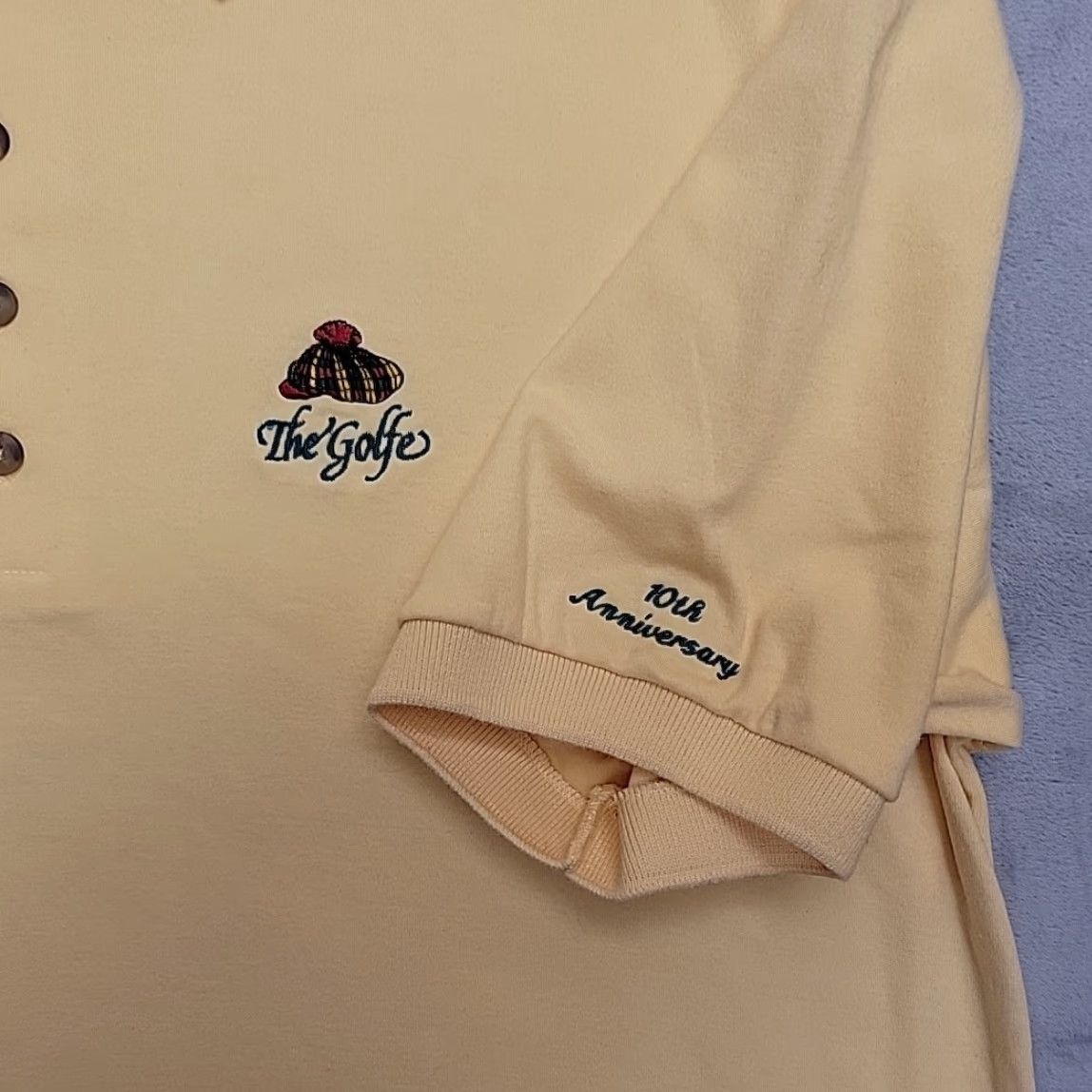 Vintage VINTAGE The Golfe Polo Shirt Mens XL Yellow Embroidered Logo USA Made Polo Golf Shirt Mens XL Yellow Embroidered Logo USA Made Size US XL / EU 56 / 4 - 3 Thumbnail