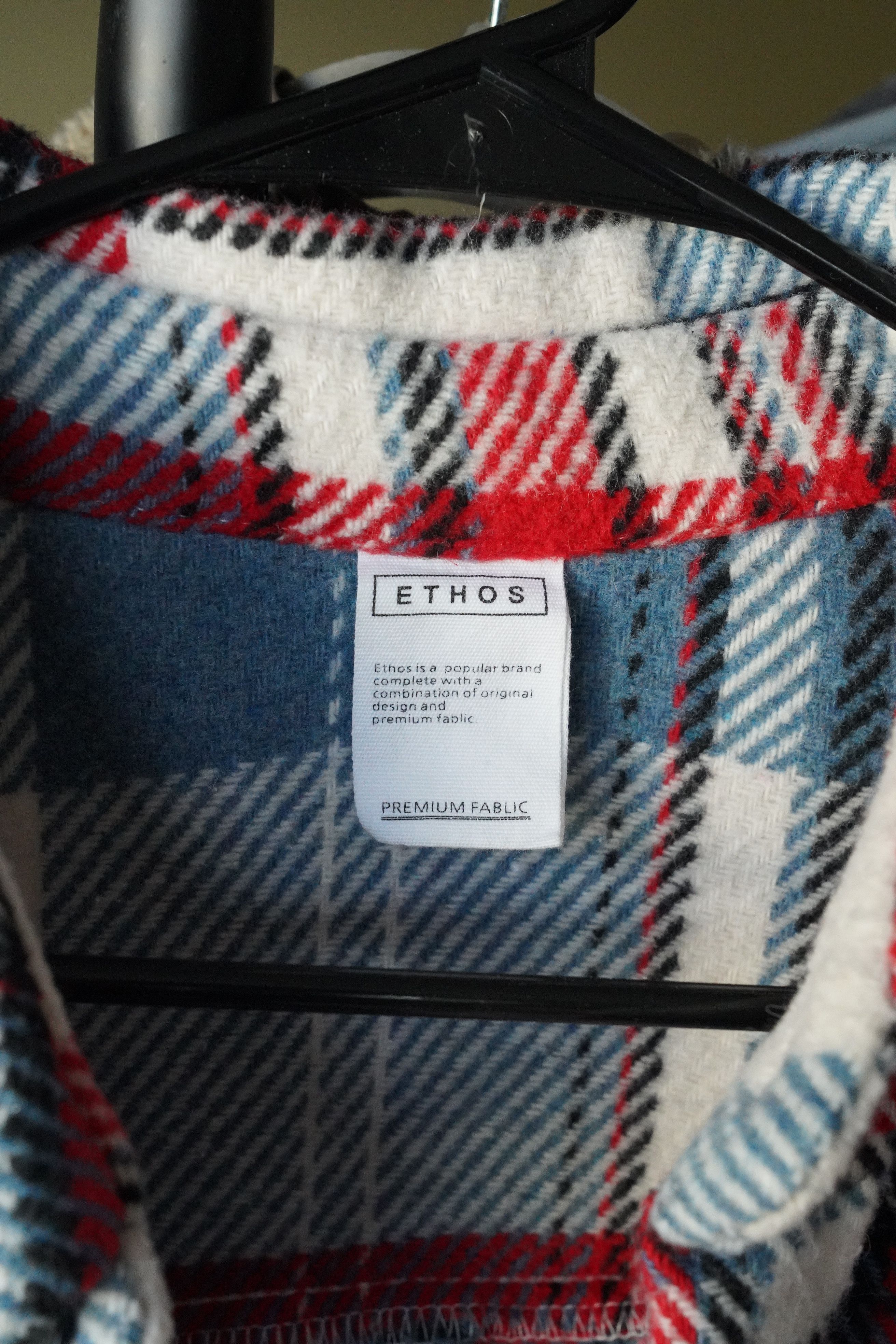 Ethos Oversized flannel Size US M / EU 48-50 / 2 - 3 Thumbnail