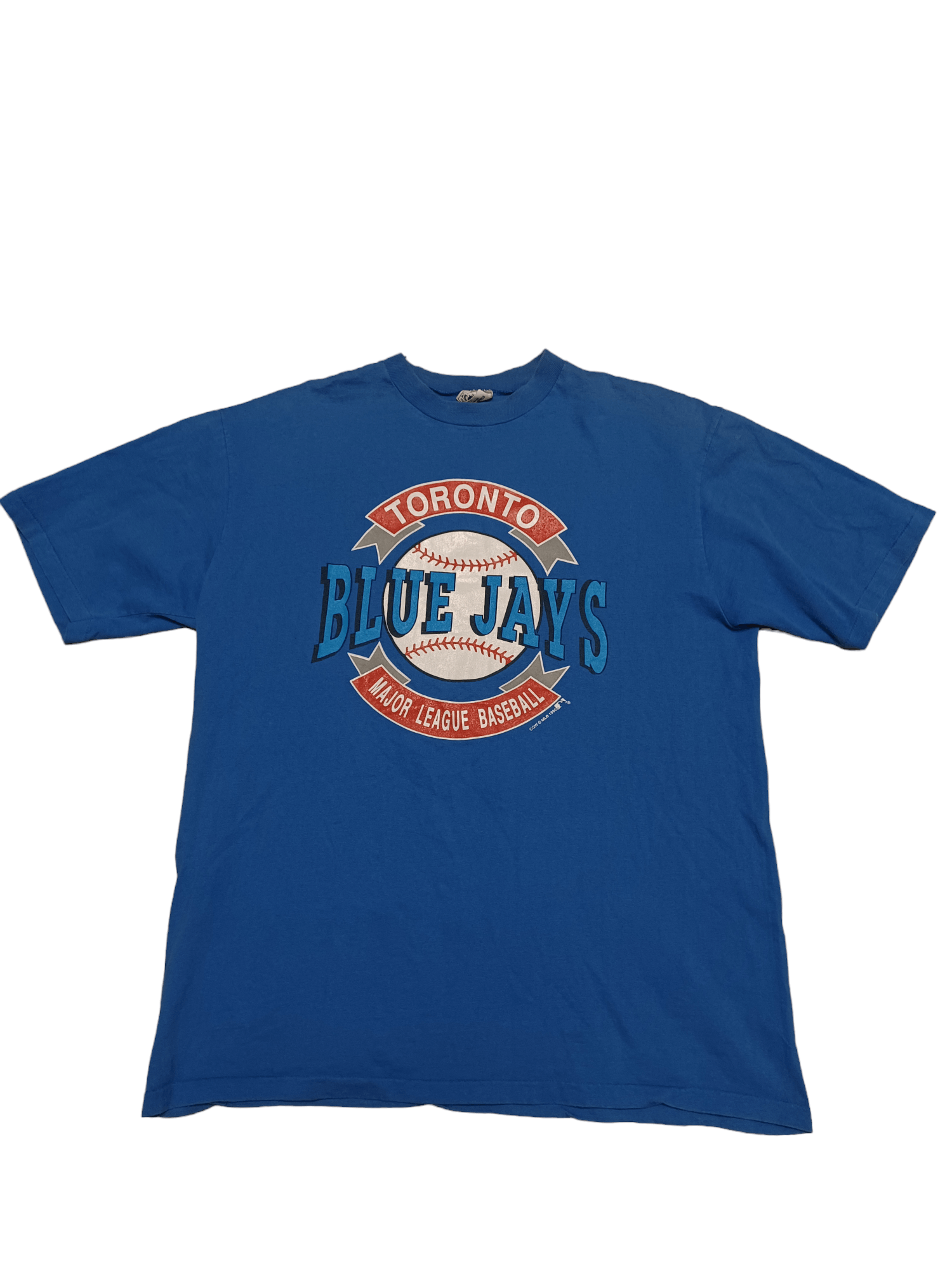 MLB 1990 MADE IN CANADA MLB VINTAGE TORONTO BLUE JAYS TEE Size US L / EU 52-54 / 3 - 1 Thumbnail