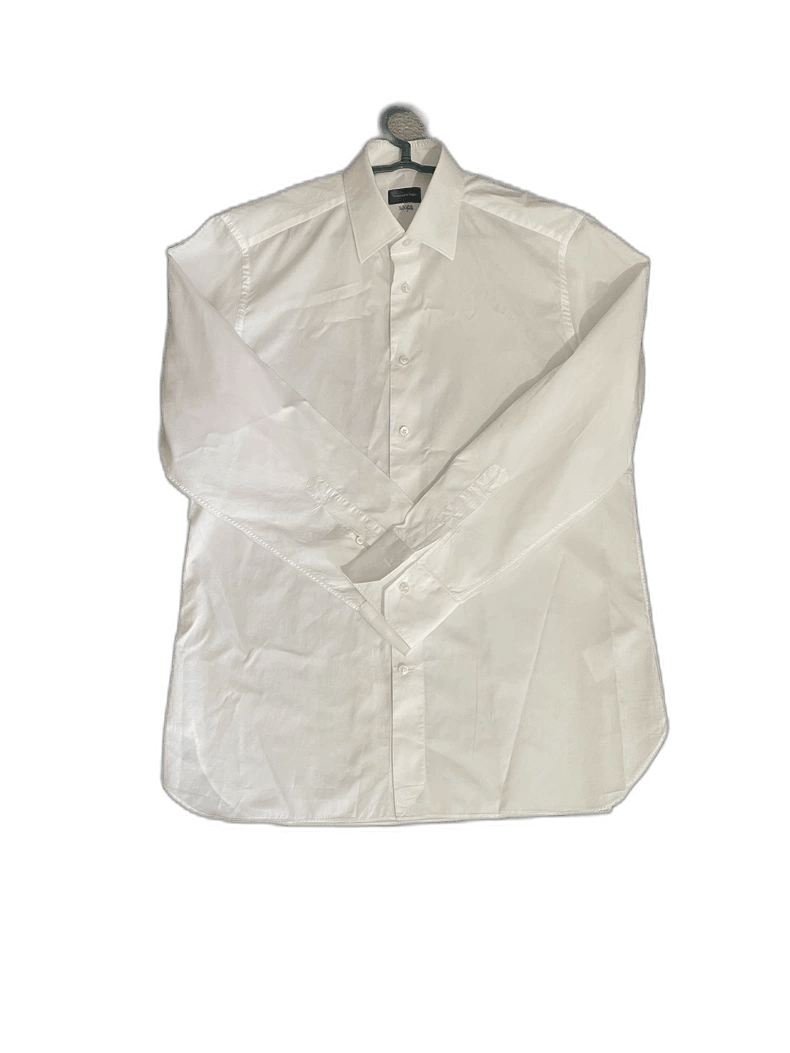 Ermenegildo Zegna Zegna Men's Casual Long Sleeve Shirt Size US L / EU 52-54 / 3 - 1 Thumbnail