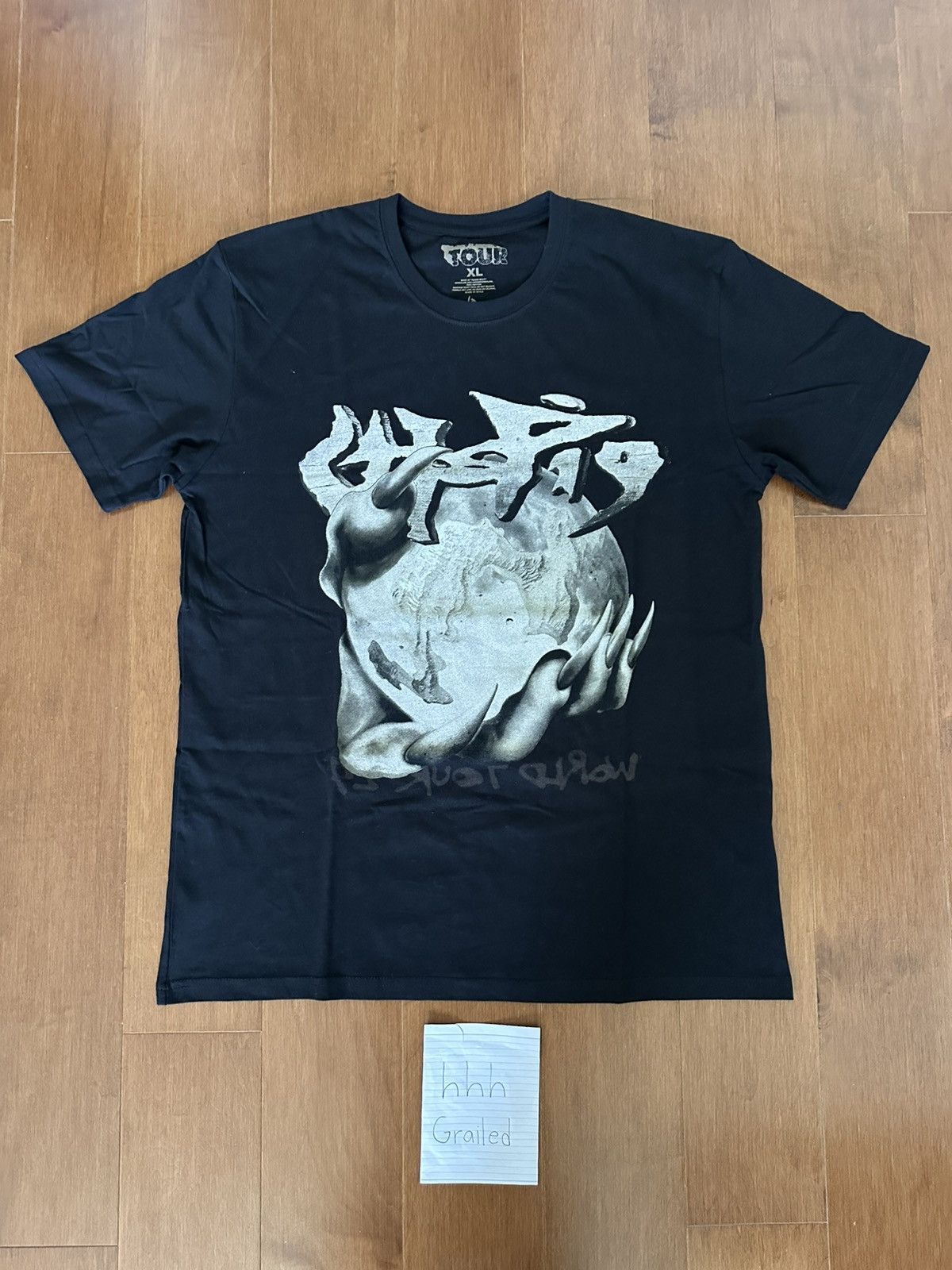 Travis Scott SOUTH AMERICA EXCLUSIVE UTOPIA TOUR TEE TRAVIS SCOTT Size US XL / EU 56 / 4 - 1 Thumbnail
