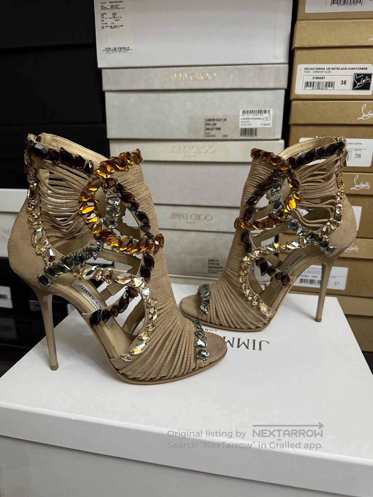 Jimmy Choo Jimmy Choo Limited Edition Heels. Size US 6.5 / IT 36.5 - 6 Thumbnail