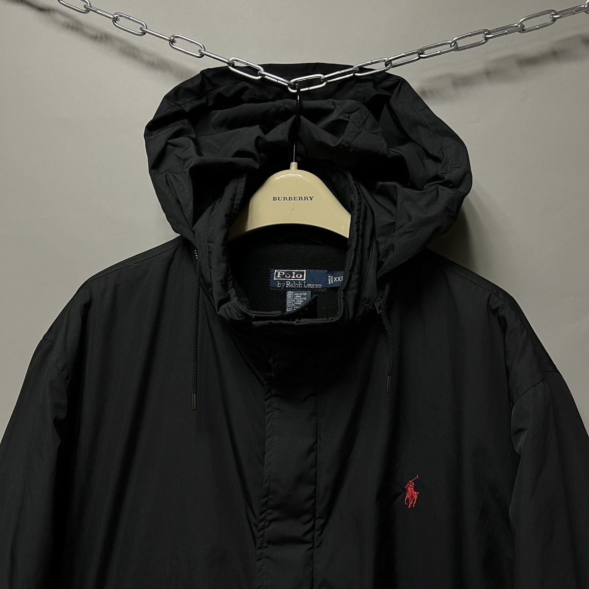 Polo Ralph Lauren Polo Ralph Lauren Full Zip Windbreaker Fleece Line Jacket Size US XXL / EU 58 / 5 - 3 Thumbnail