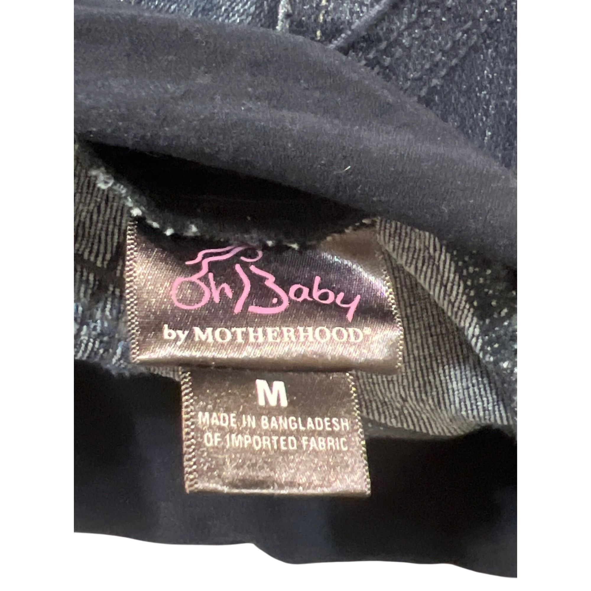 Other Oh Baby By Motherhood Maternity Jeans Dark Wash Denim Stretc Size 32" / US 10 / IT 46 - 4 Thumbnail