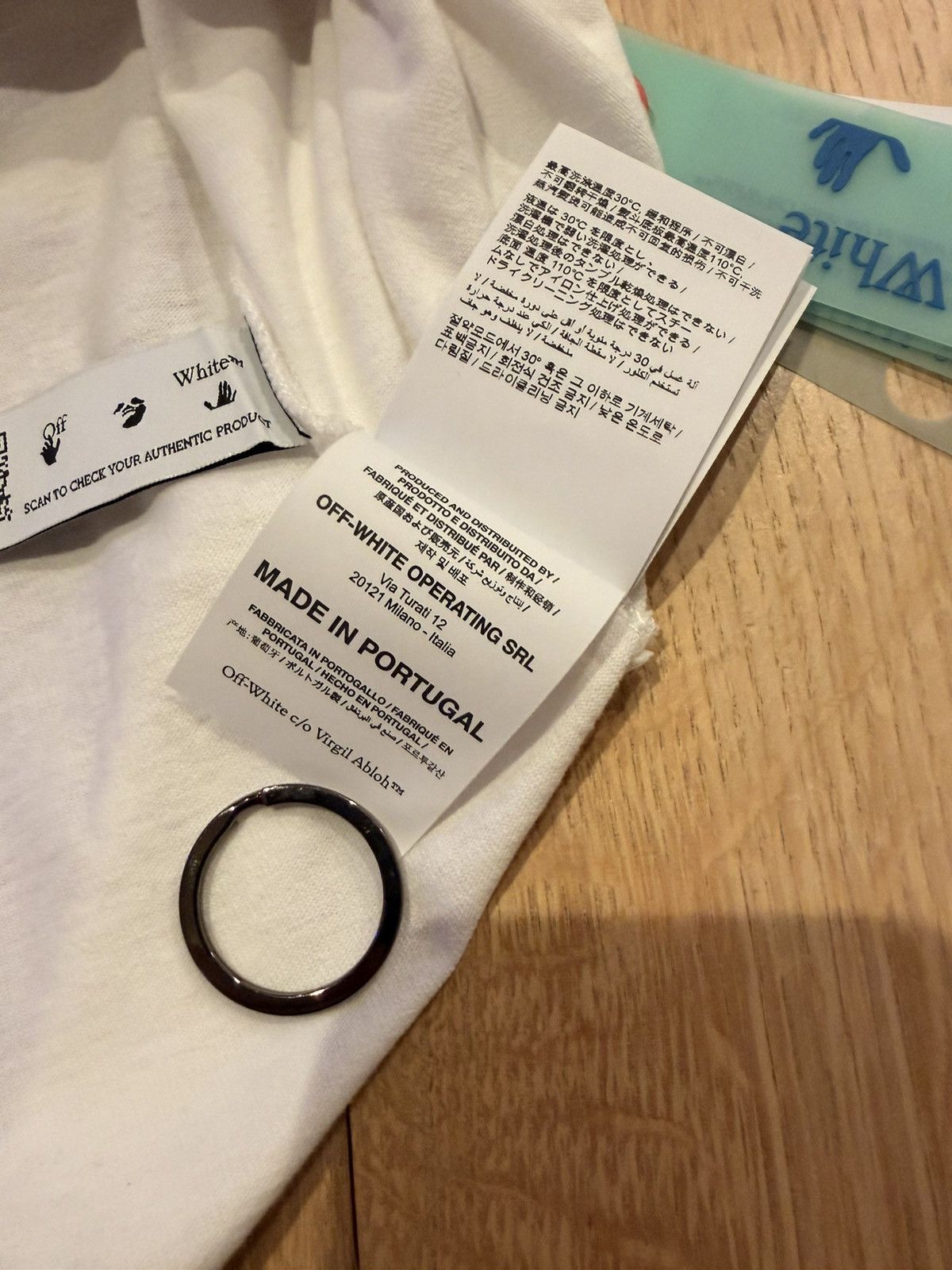 Off-White SS21 Optical White tee Size US L / EU 52-54 / 3 - 6 Thumbnail