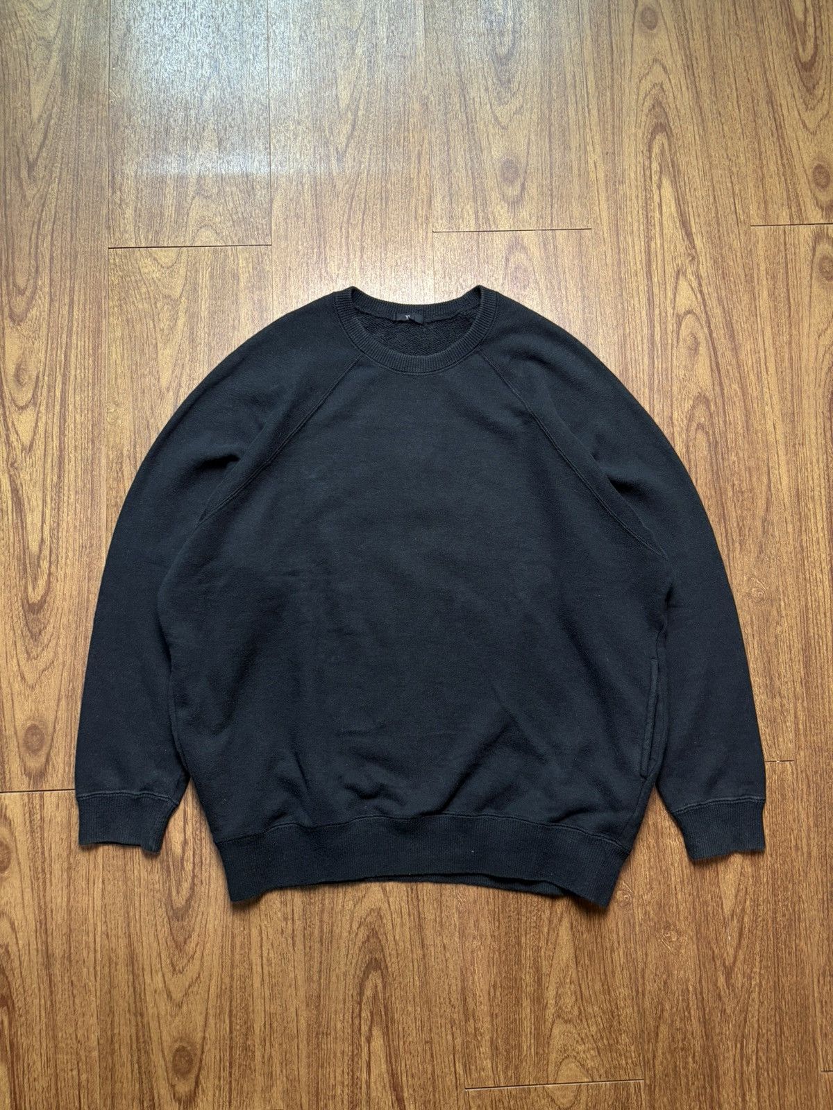 Yohji Yamamoto FREE TAX ! Vintage Yohji Yamamoto Y’S Back Logo Crewneck Size US M / EU 48-50 / 2 - 4 Thumbnail