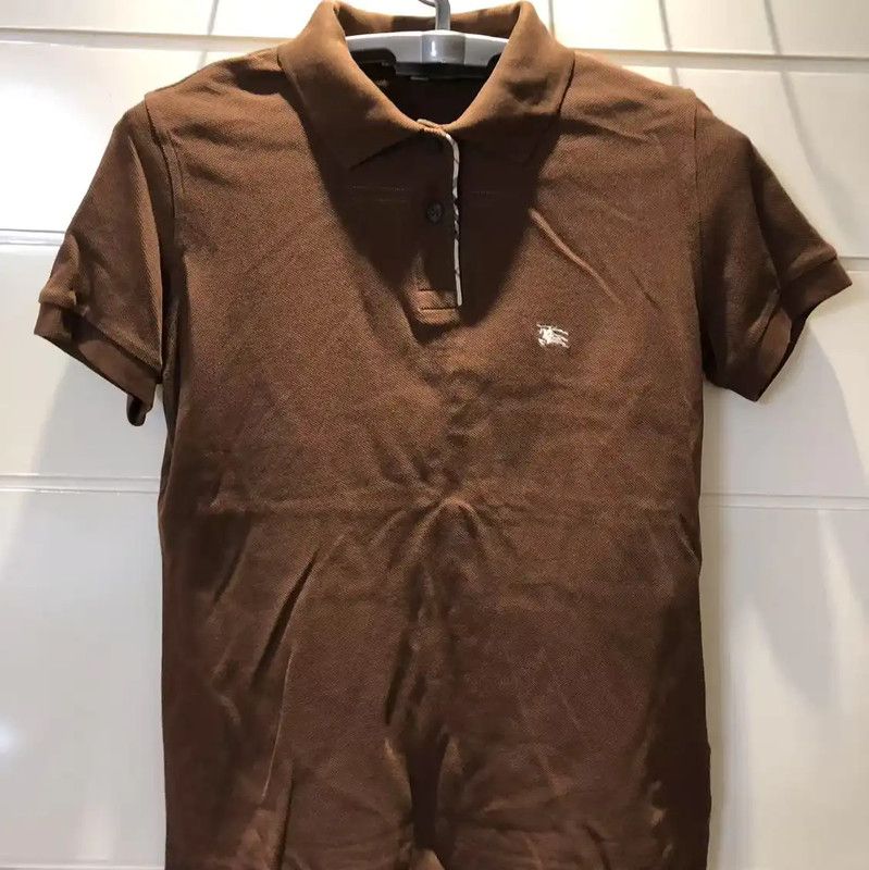 Burberry Burberry Camel Cotton Women's T-shirt Size S / US 4 / IT 40 - 1 Thumbnail