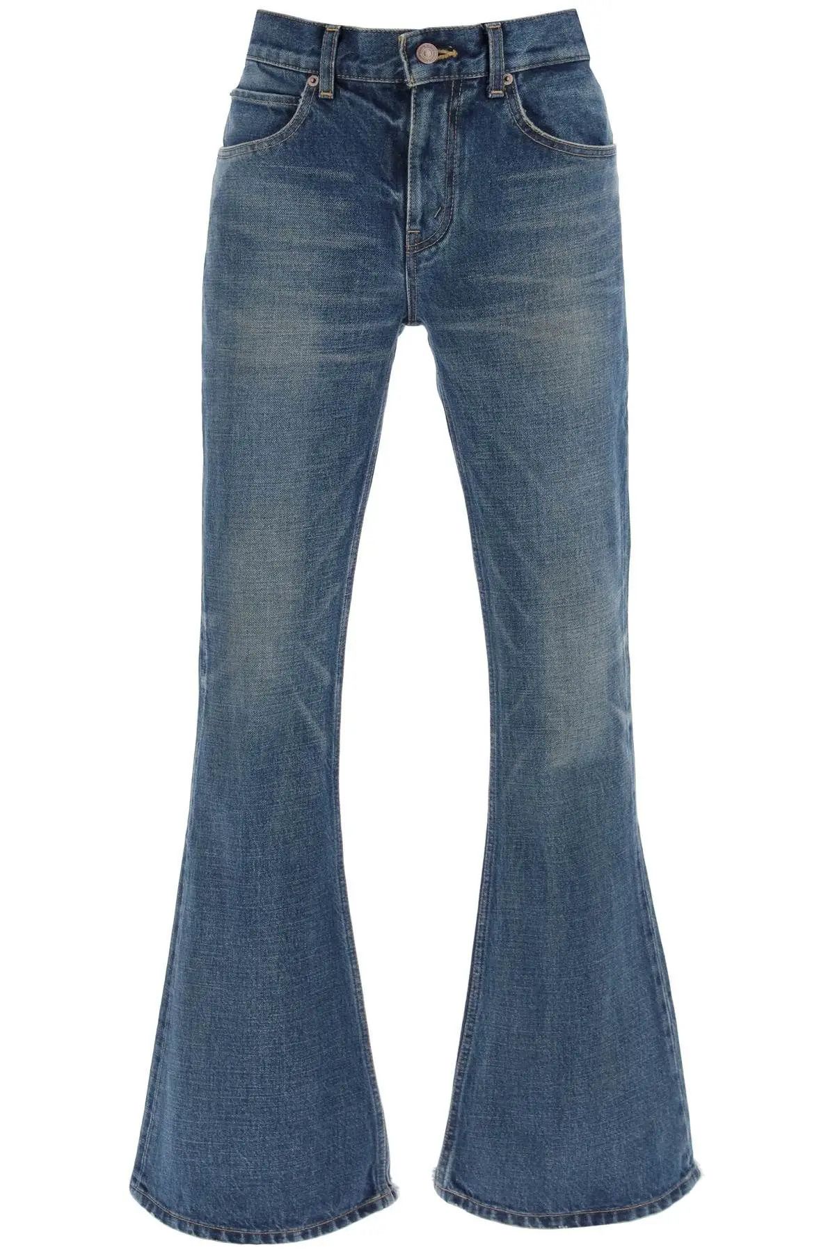image of Celine O1S22I1N0424 Flared Jeans In Blue, Women's (Size 26)