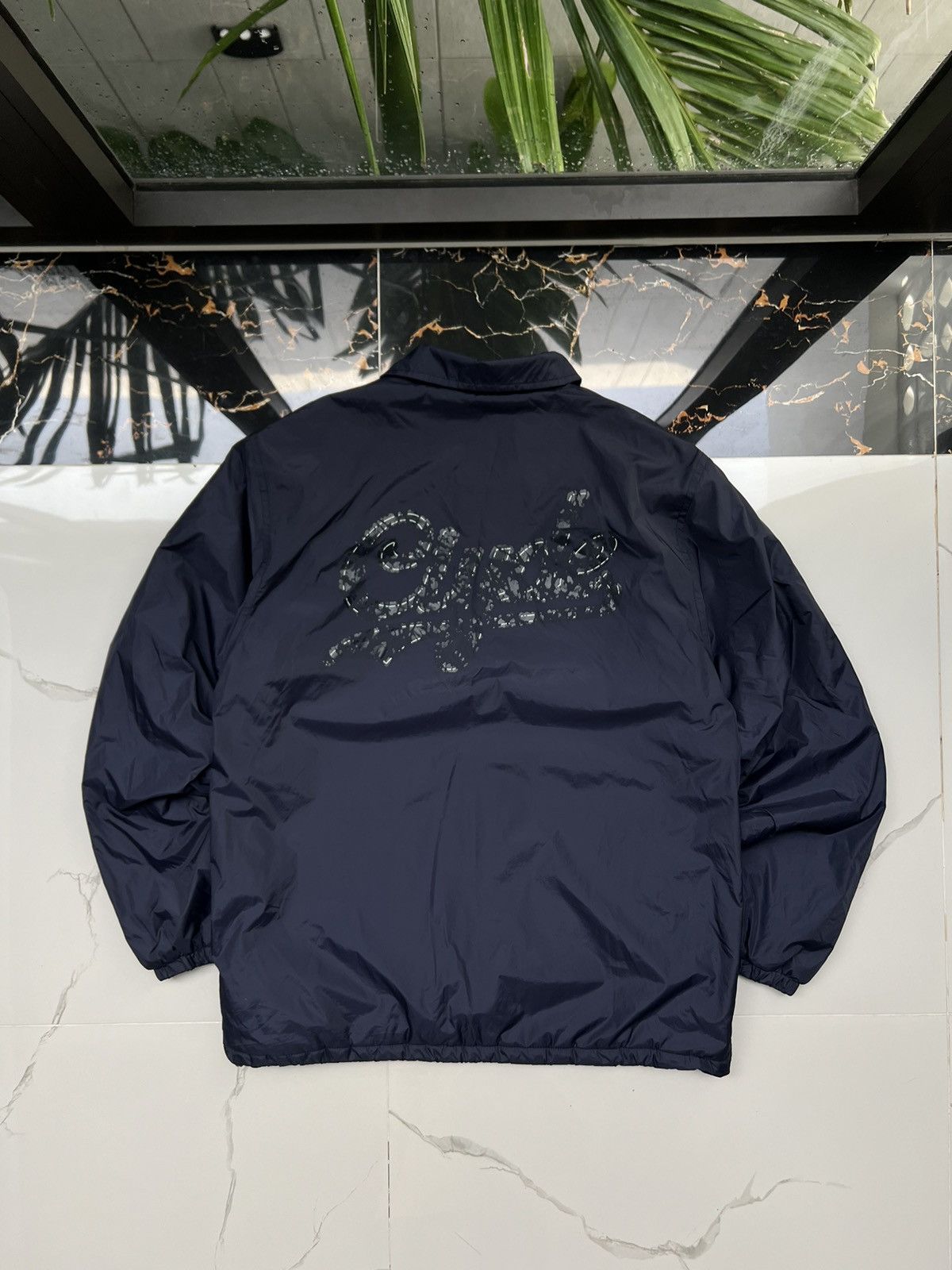 Stussy × Vintage 90's STUSSY STUC RETRO BIG LOGO RARE JACKET Y2K Size US L / EU 52-54 / 3 - 2 Thumbnail