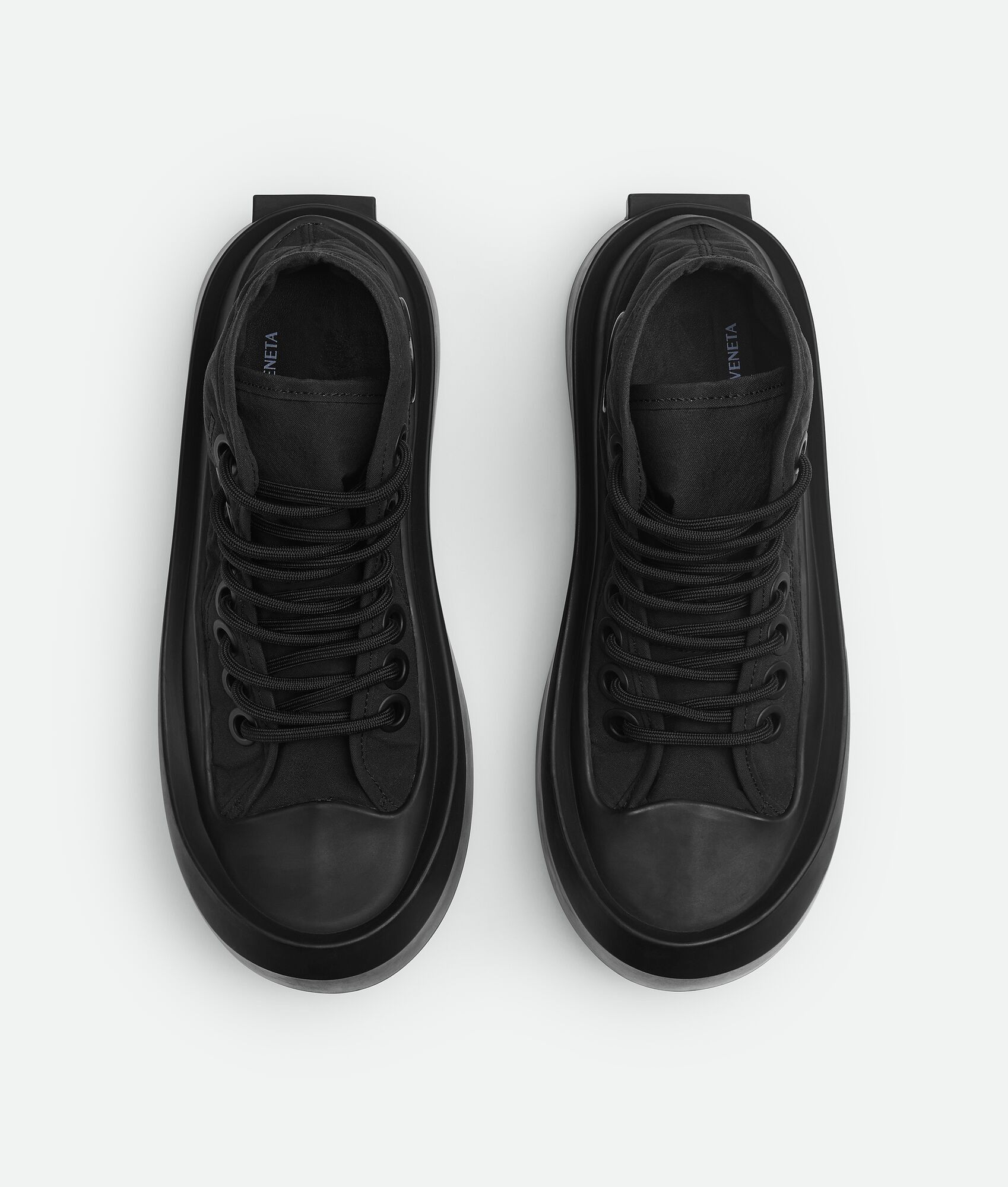 Bottega Veneta o1bcso1str0425 Jumbo Sneakers in Black Size US 10 / IT 40 - 4 Thumbnail