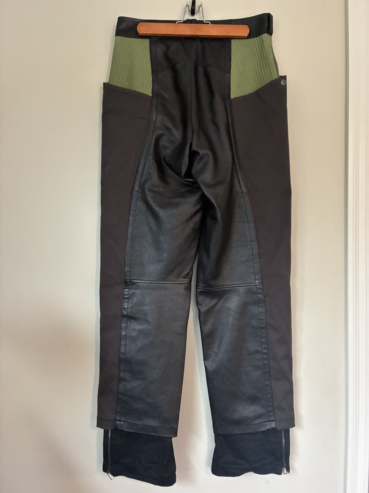 Ecco × Kiko Kostadinov Kiko Kostadinov Milne Leather Trousers Size US 32 / EU 48 - 2 Thumbnail