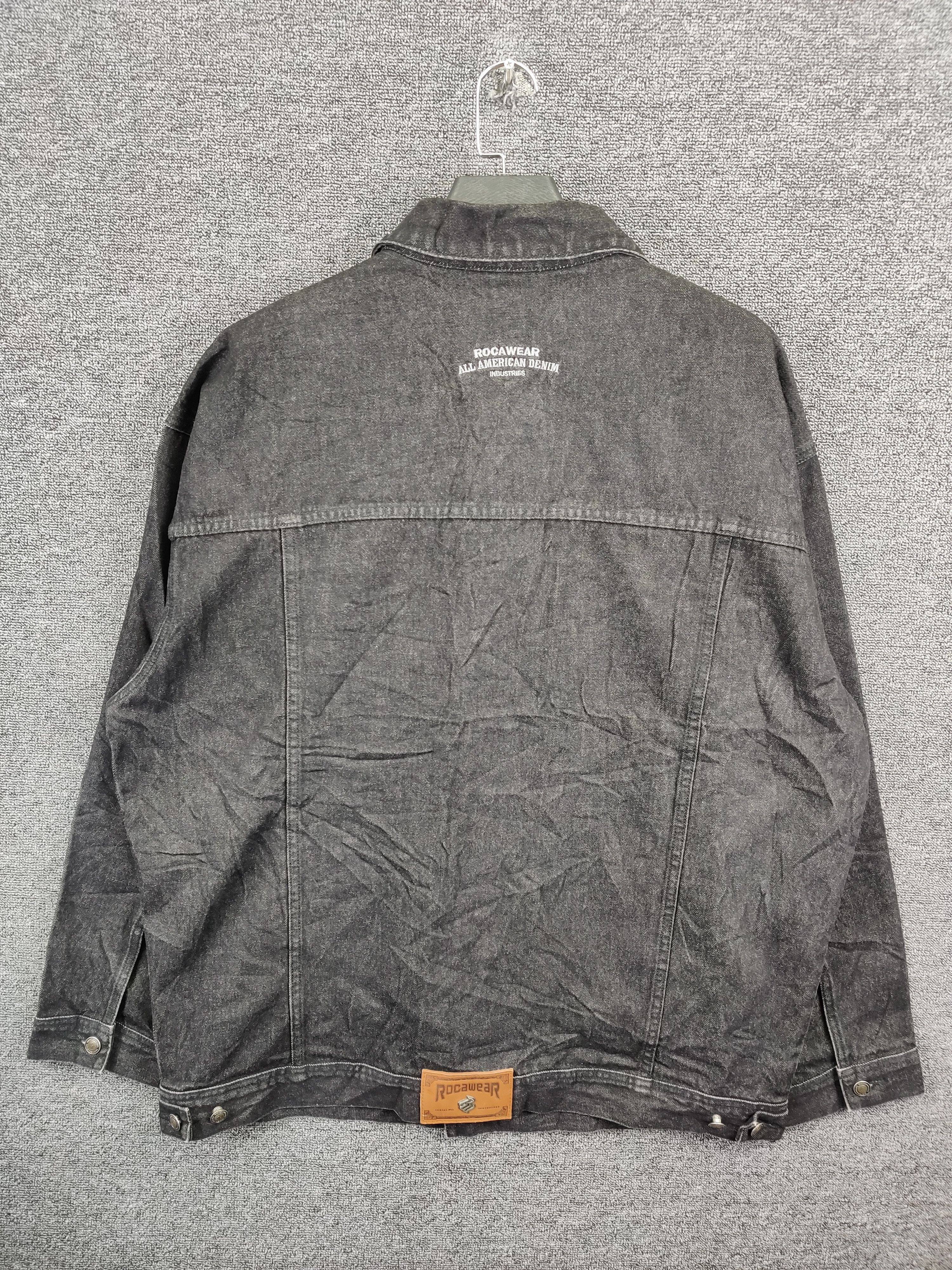 Rocawear Vintage Rocawear Baggy Denim Jacket Size US XL / EU 56 / 4 - 6 Thumbnail