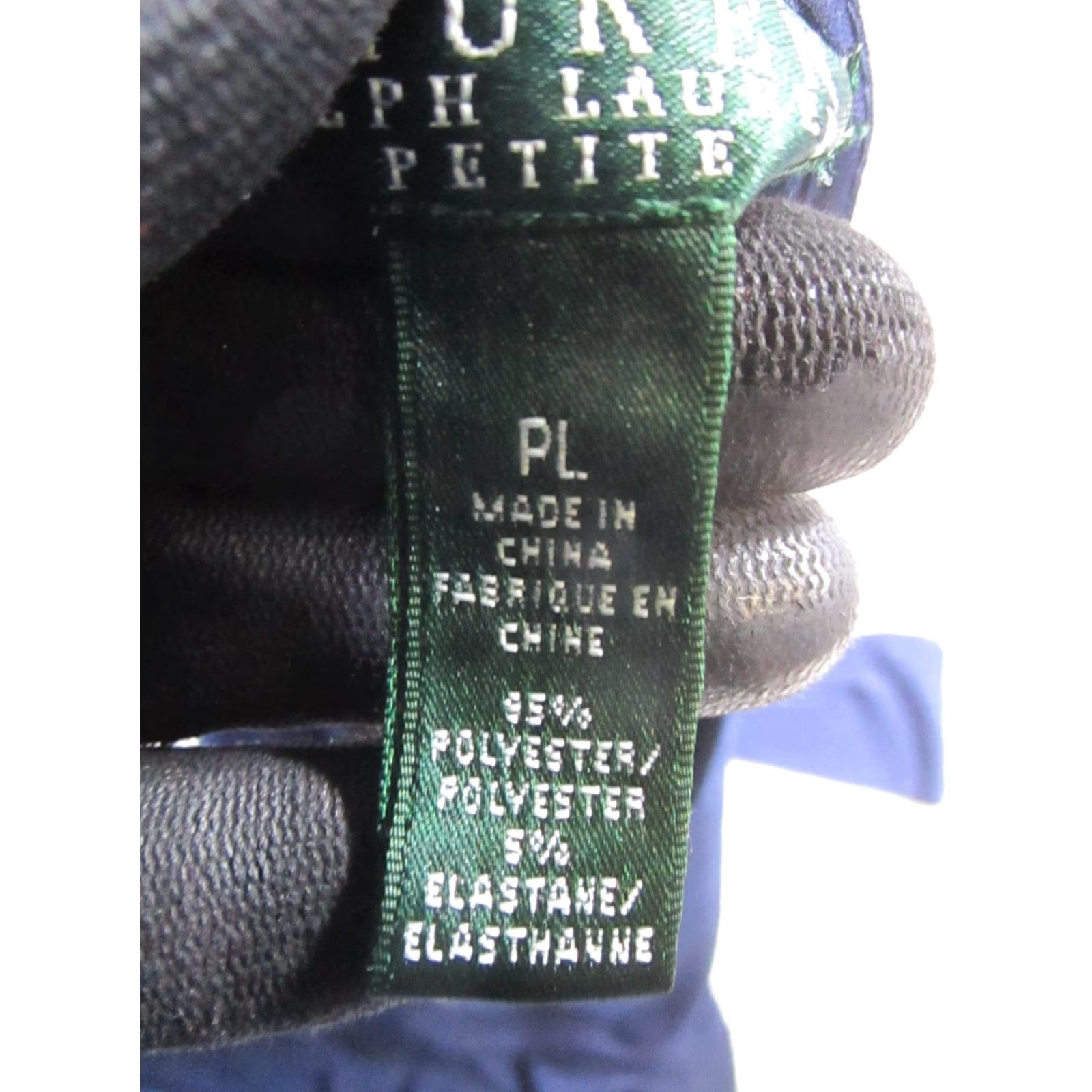 Ralph Lauren Lauren Ralph Lauren Dress Womens L Petite Blue Nike Size L / US 10 / IT 46 - 4 Thumbnail