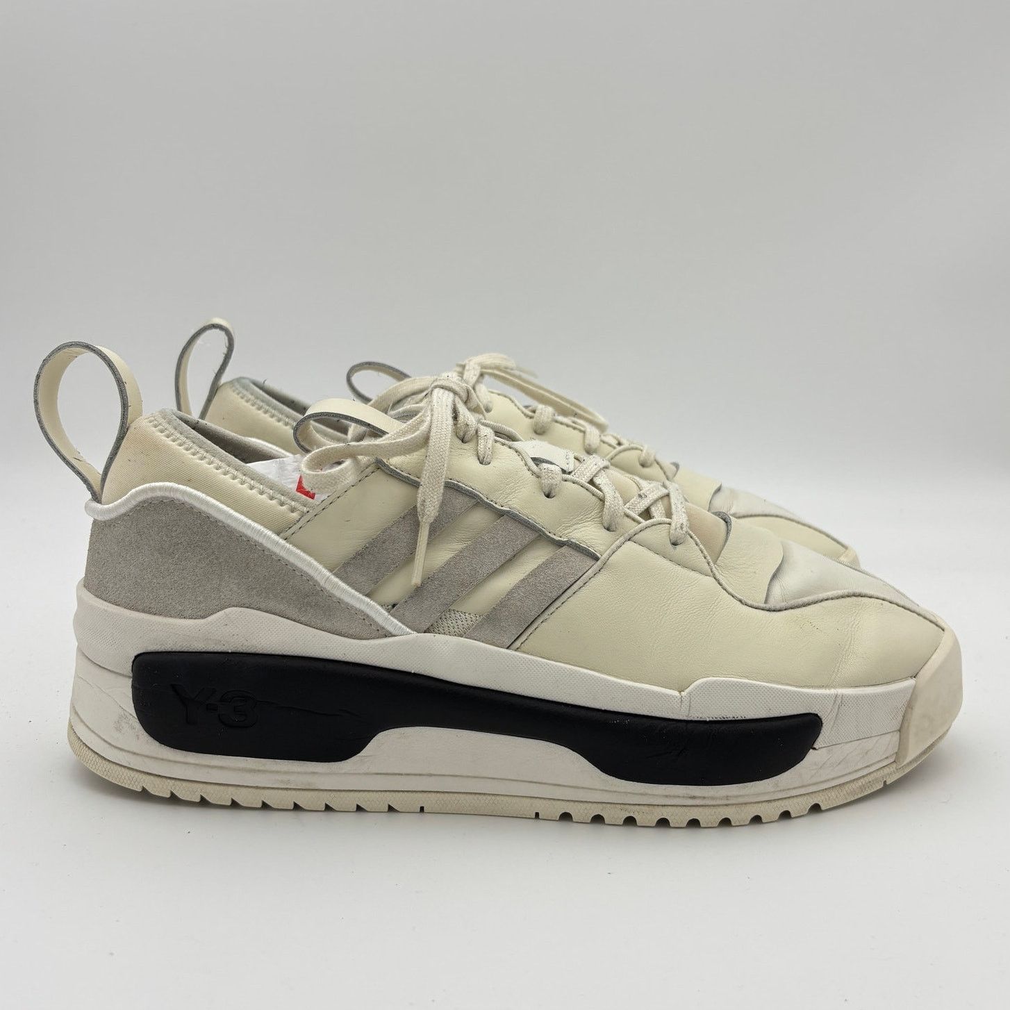 Adidas × Y-3 × Yohji Yamamoto Y-3 Yohji Yamamoto Adidas Rivalry White Sneakers Men's 11 Size US 11 / EU 44 - 3 Thumbnail