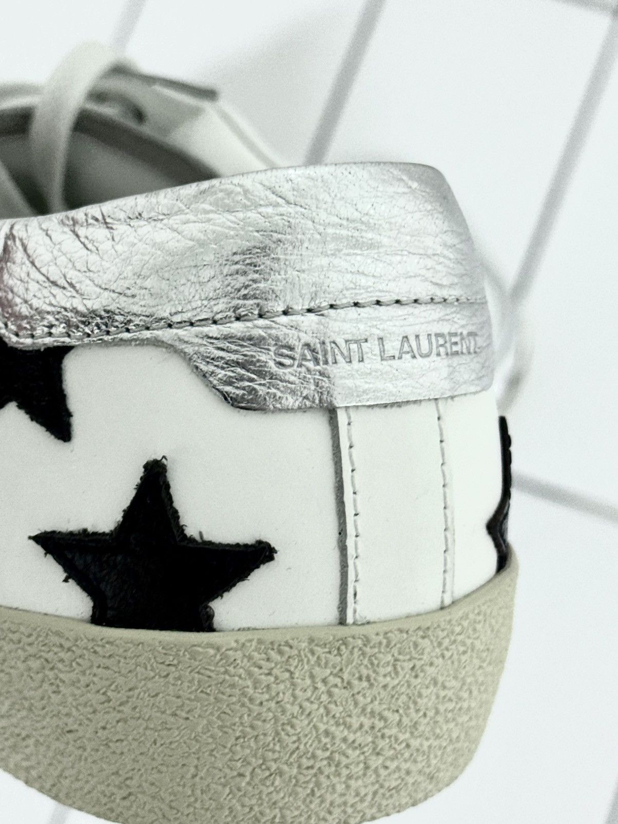 Saint Laurent Paris 43 Court Classic SL/06 "California" Low-Top Sneakers Size US 10 / EU 43 - 3 Thumbnail