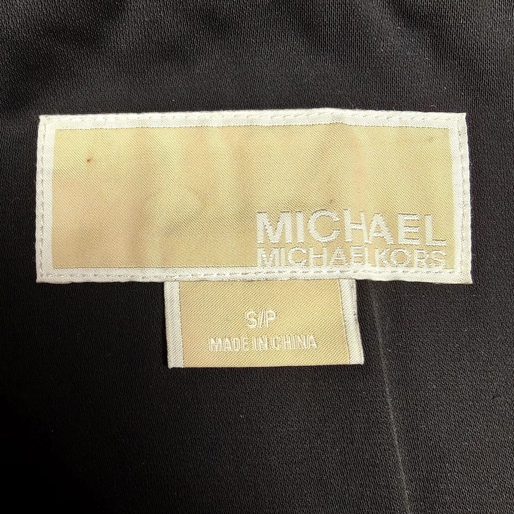 Vintage Michael Kors Coat Womens Small Black Trench Single Breasted Zip Pockets Jacket Size S / US 4 / IT 40 - 4 Thumbnail