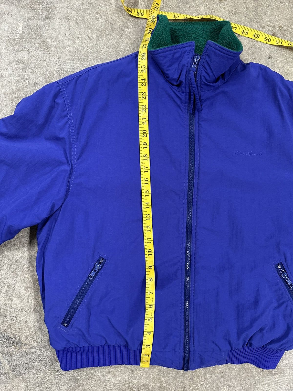 Eddie Bauer Vintage 90s Eddie Bauer Fleece Lined Bomber Jacket Size XL / US 12-14 / IT 48-50 - 8 Thumbnail