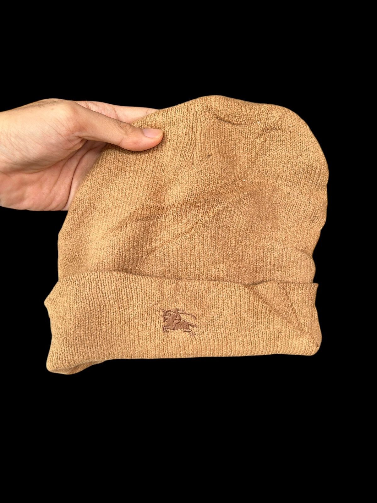 Burberry Burberry Made In England Wool Beanie Hats Size ONE SIZE - 6 Thumbnail