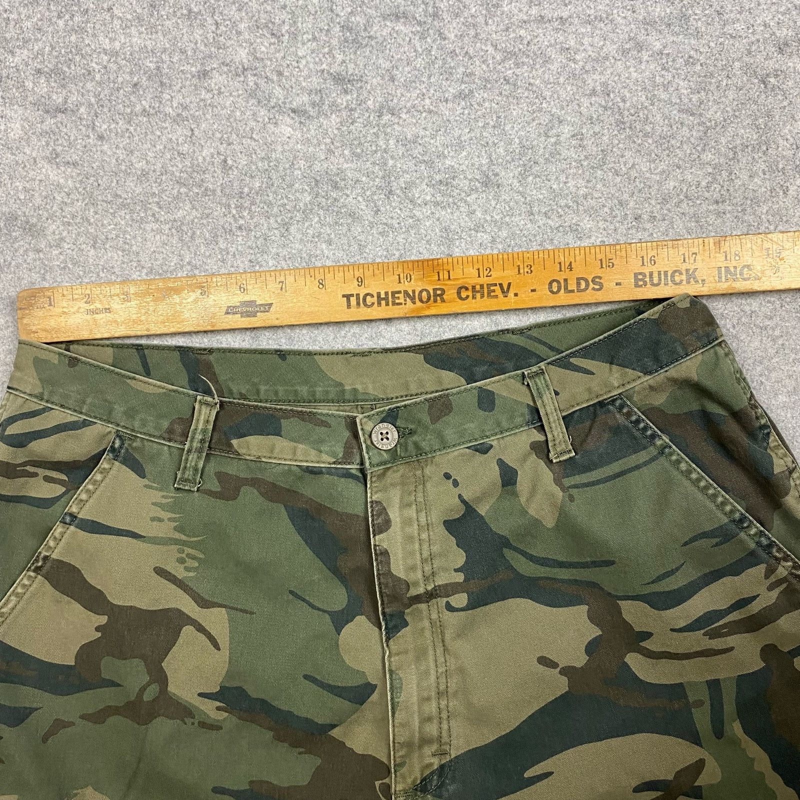 Wrangler Wrangler men’s shorts cargo camo 36 big pocket utility Size US 36 / EU 52 - 5 Thumbnail