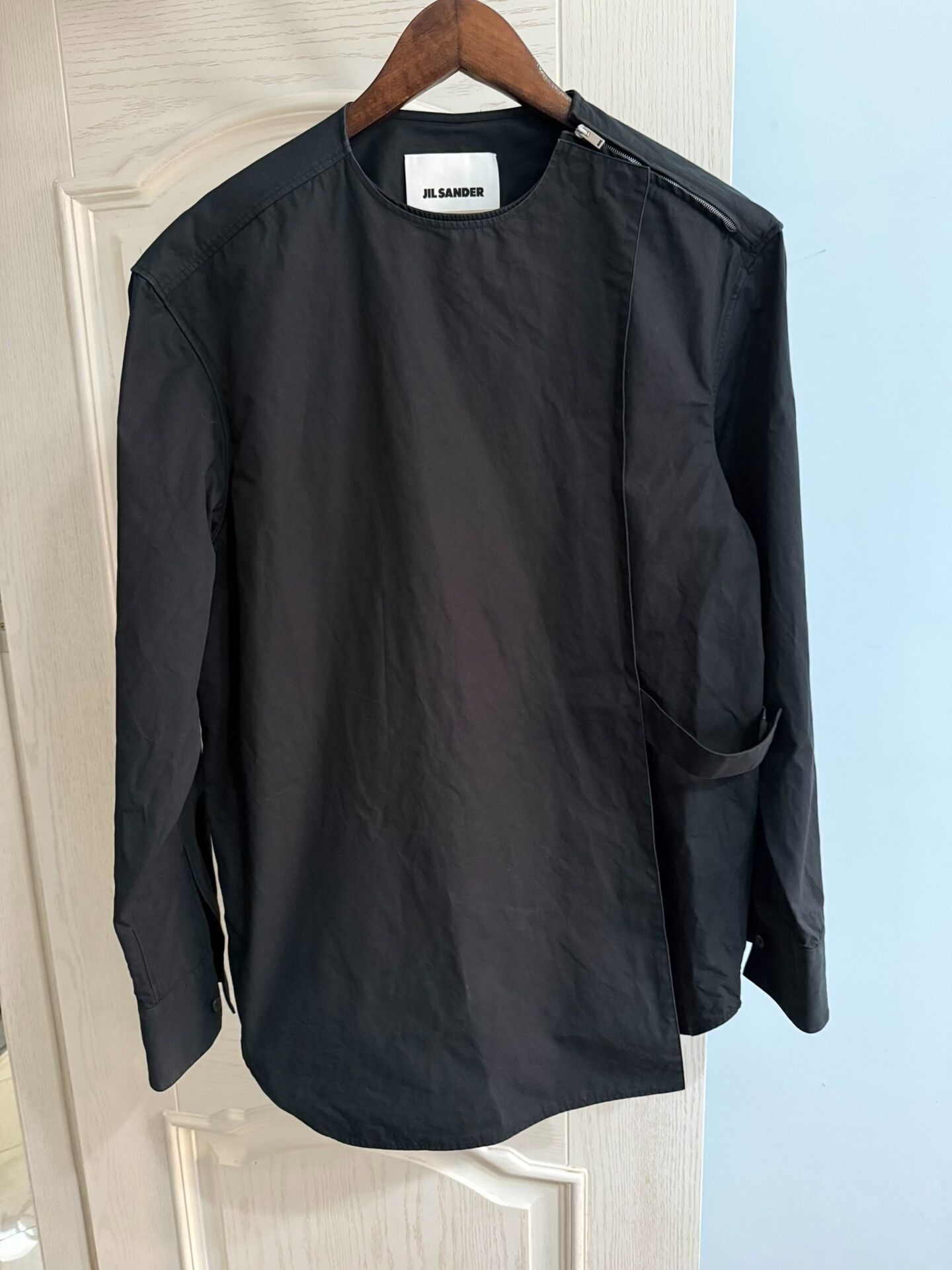 Jil Sander Jil Sander Black Casual Shirt Size US M / EU 48-50 / 2 - 1 Thumbnail